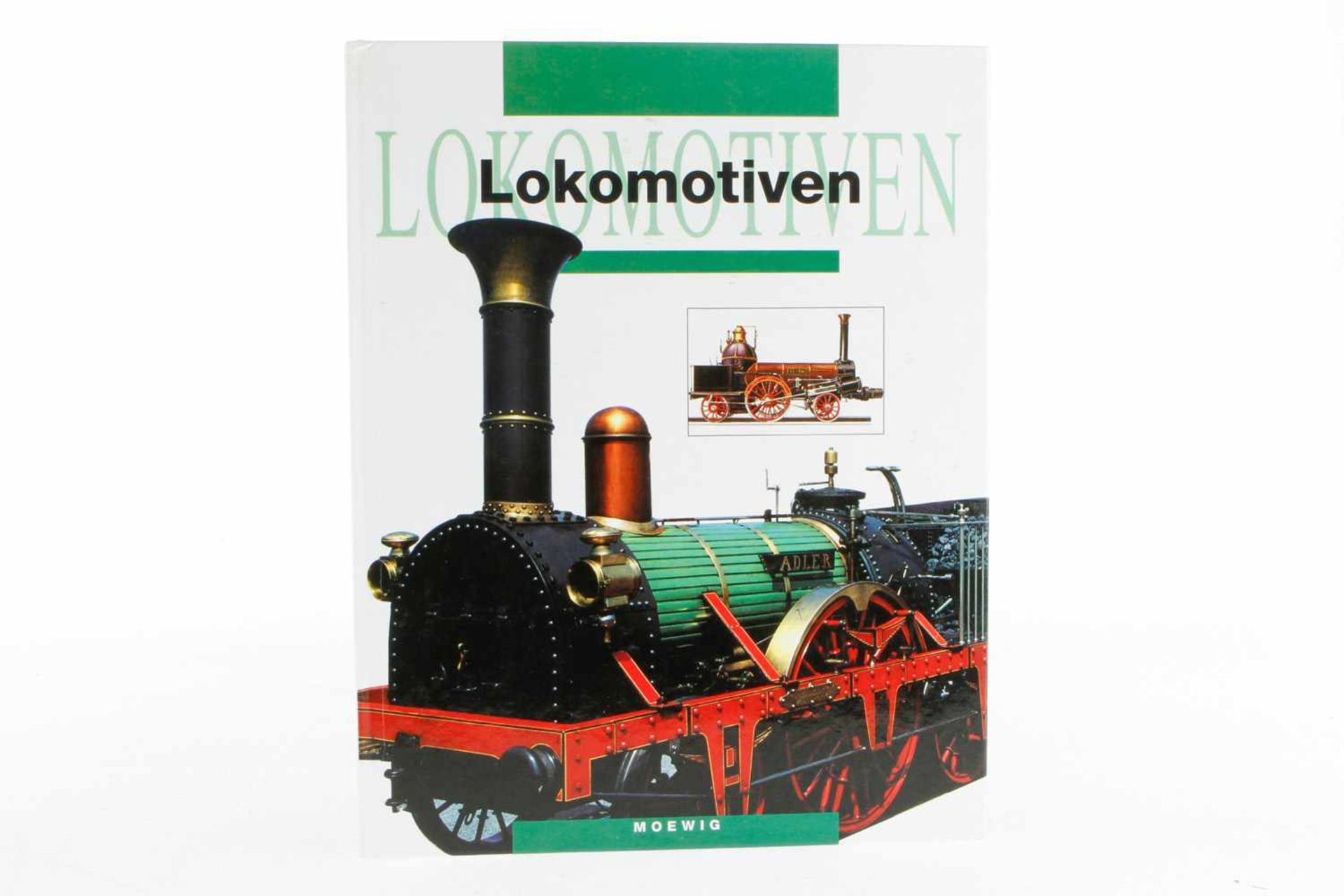 Buch "Lokomotiven", 1991, 77 Seiten, Alterungsspuren