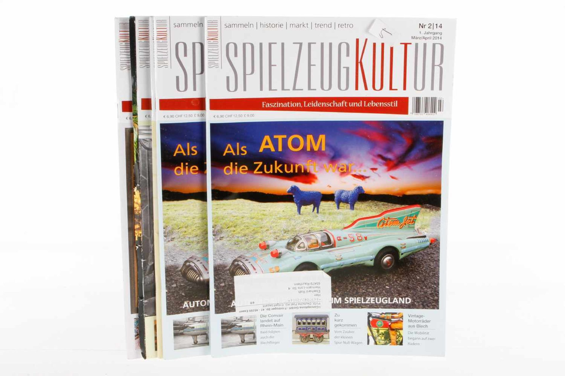 5 Zeitschriften "Spielzeugkultur"