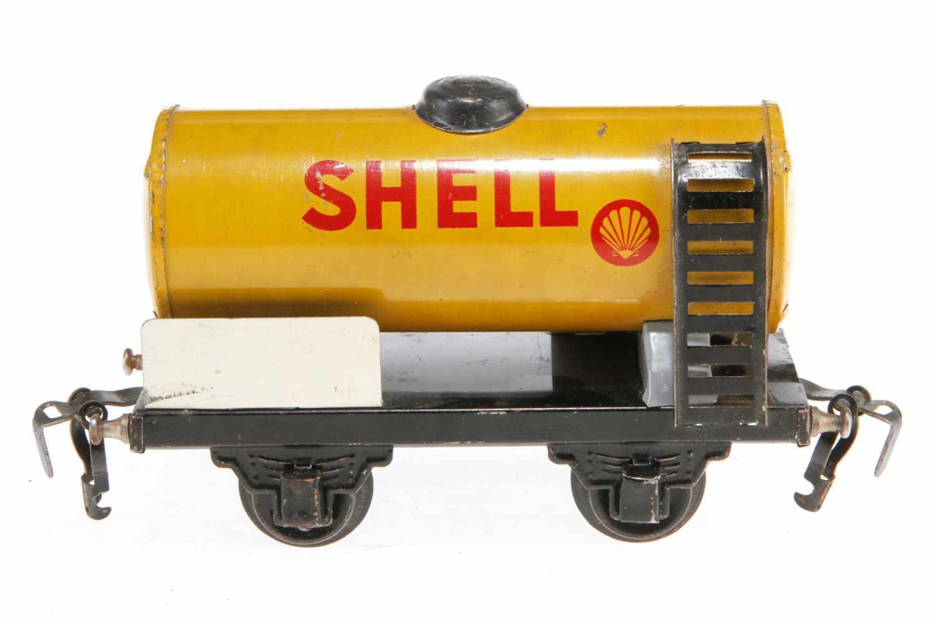 Kraus/Fandor Shell Kesselwagen, S 0, CL, 1 Puffer fehlt, LS, L 14,5, Z 2-3