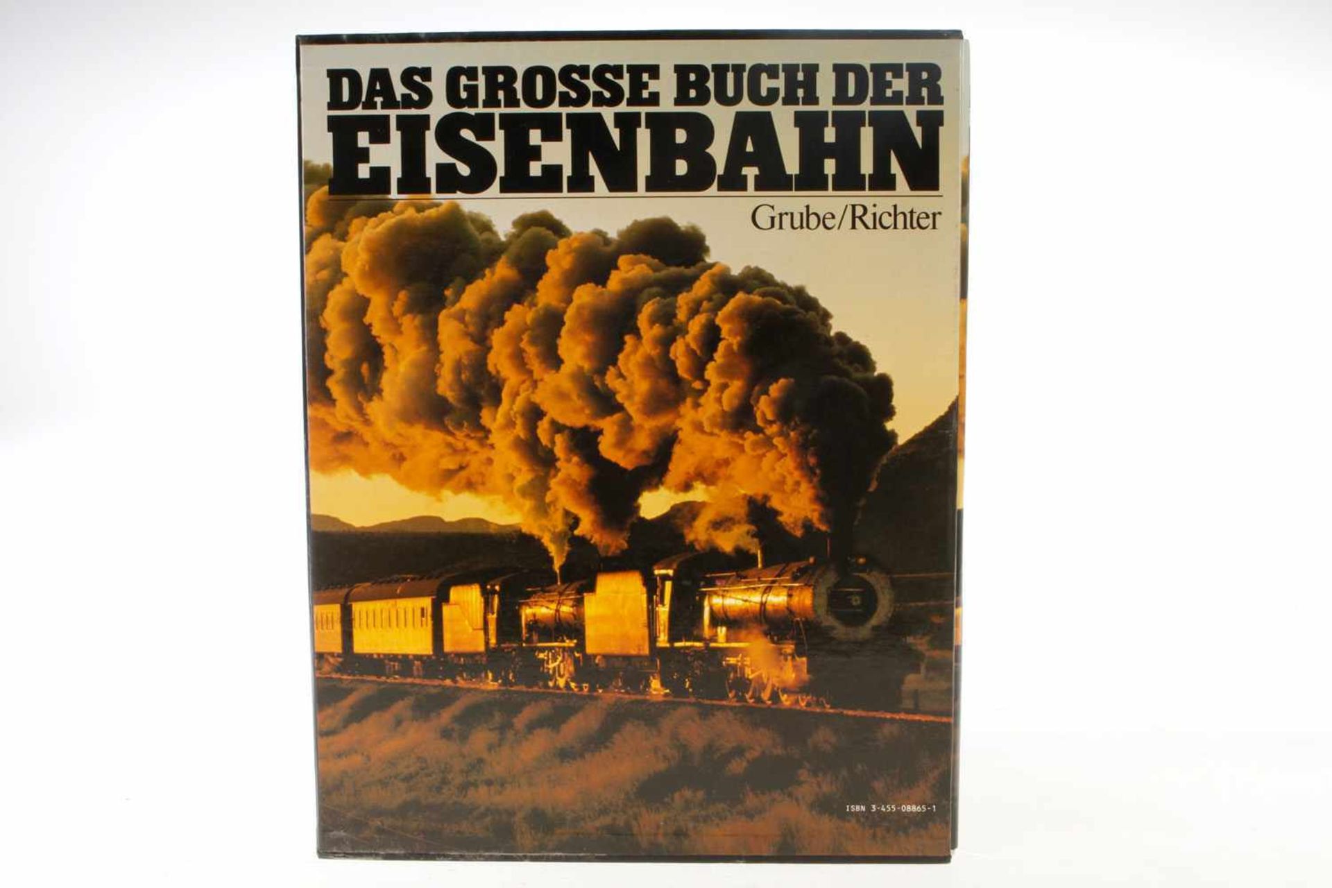 Buch "Das große Buch der Eisenbahn", 1979, 312 Seiten, im Schuber, Alterungsspuren