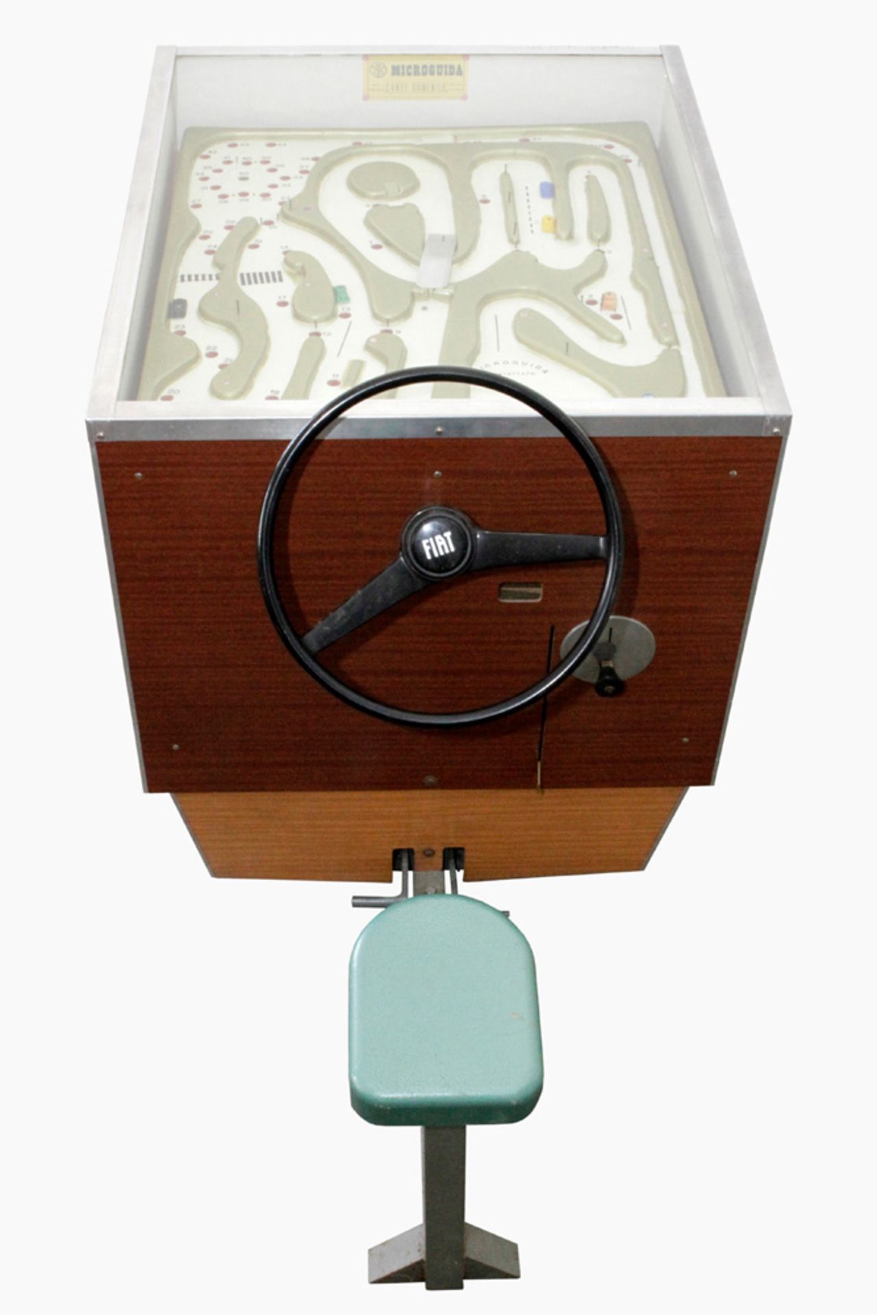 Verkehrsspiel-Automat MCD Microguida Brevetti, Laboratorio, Conti Domenico, Italia, mit Fiat