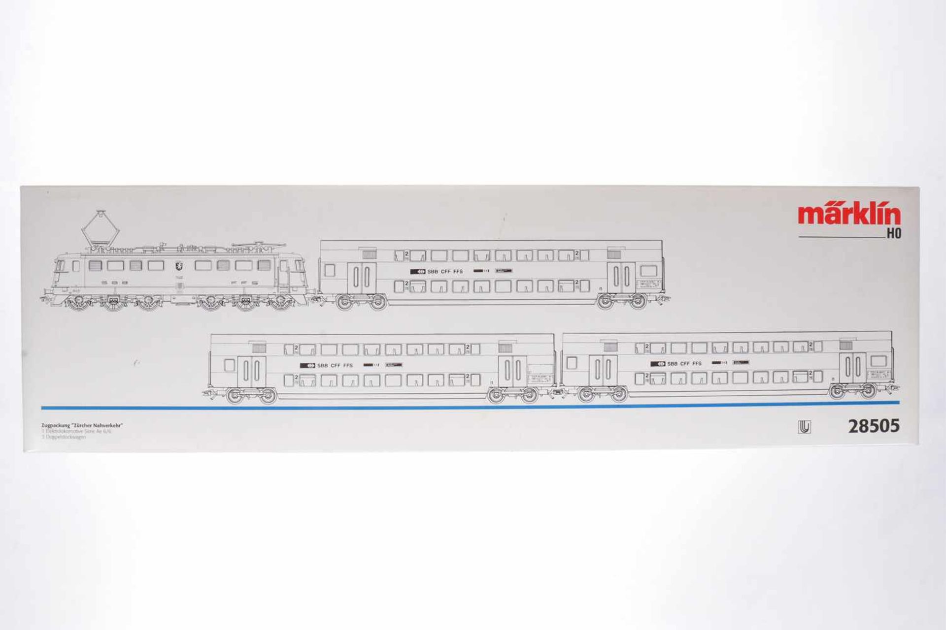 Märklin Zugpackung "Zürcher Nahverker" 28505, S H0, komplett, OK, Z 1-2