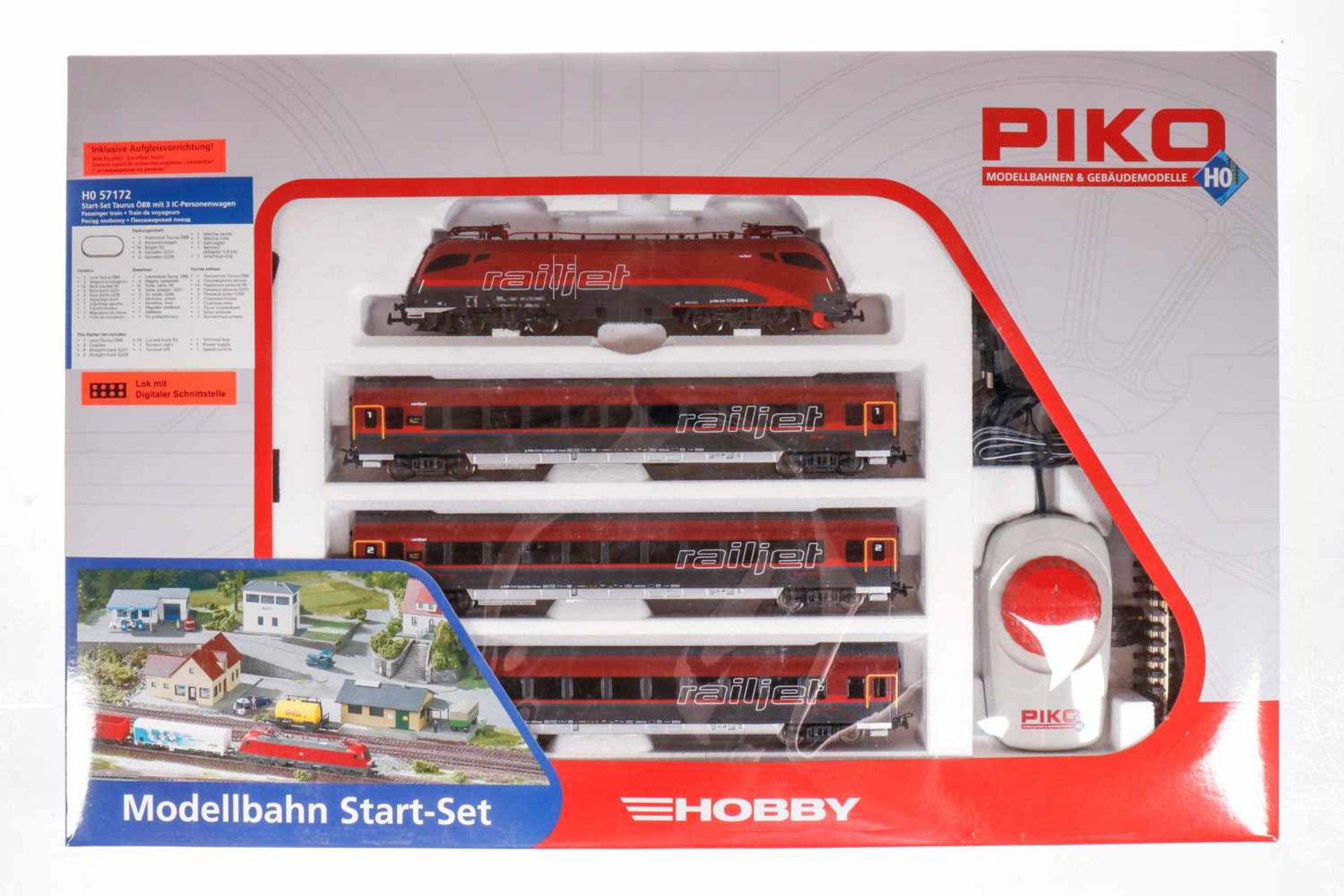 Piko Hobby Start-Set 57172, S H0, komplett, OK, Z 1-2