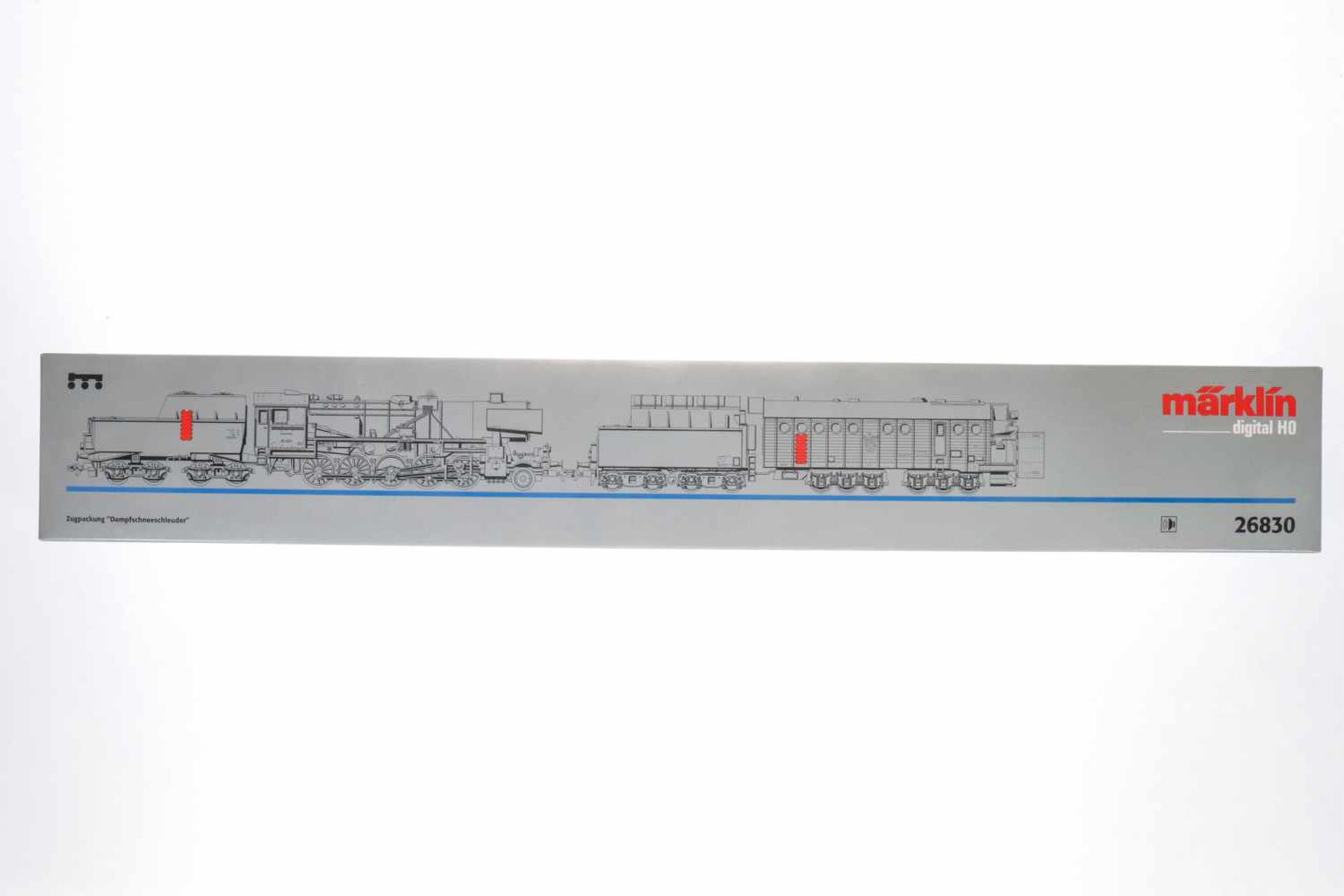 Märklin digital Zugpackung "Dampfschneeschleuder" 26830, S H0, komplett, OK, Z 1-2