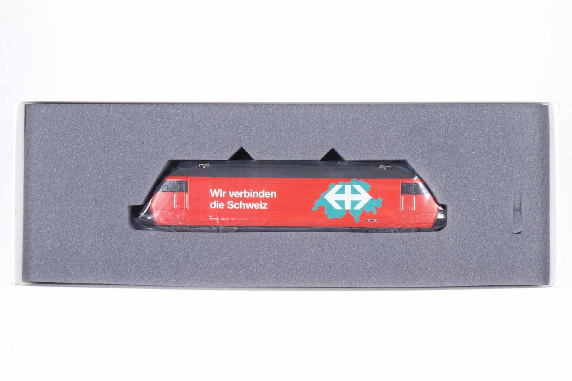 Hag E-Lok "SBB Re 460 035-9" 28 152, S H0, rot, OK, Z 1-2