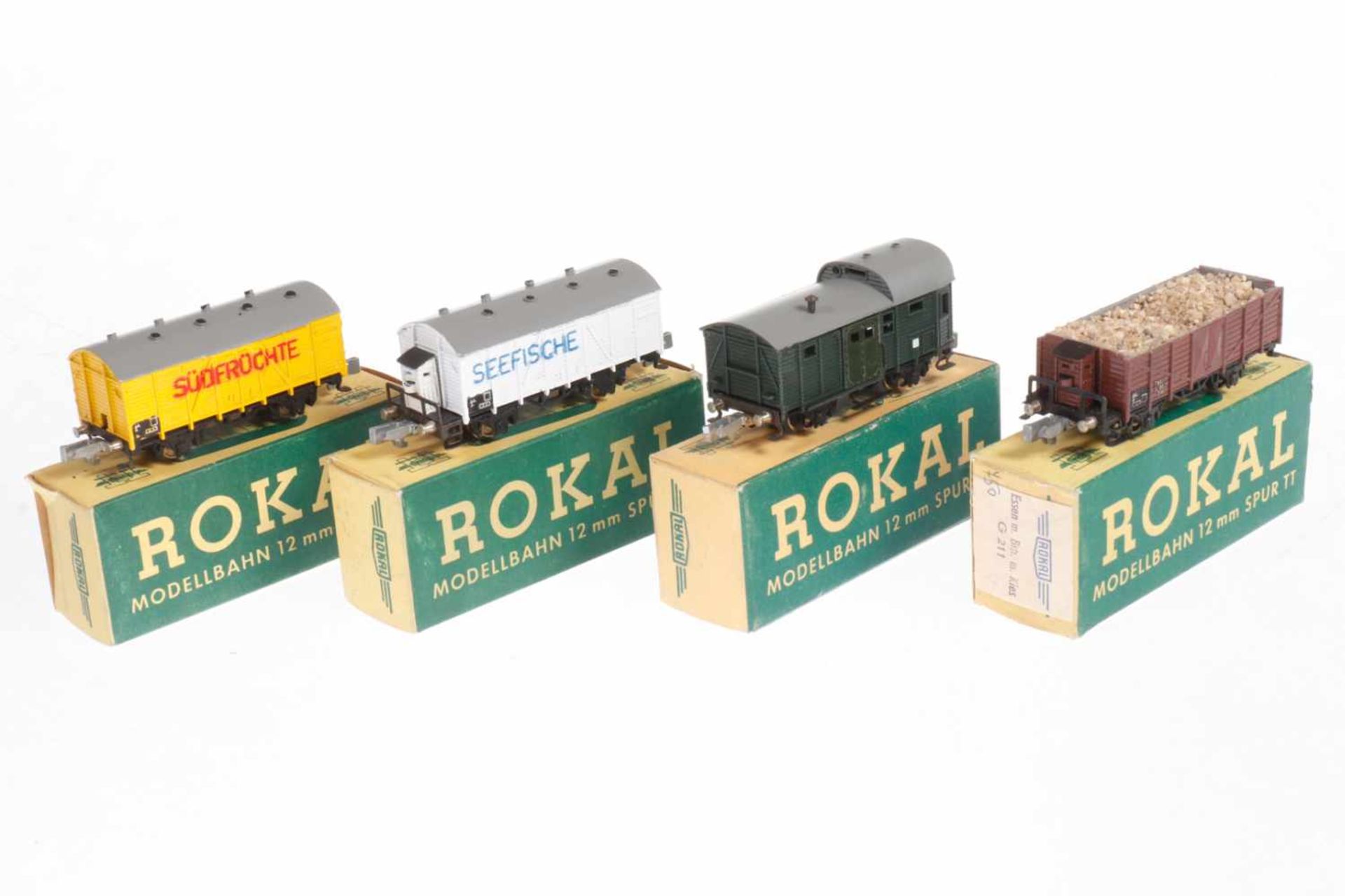 4 Rokal Wagen 211, 237, 239 und 255, S TT, OK, Z 2