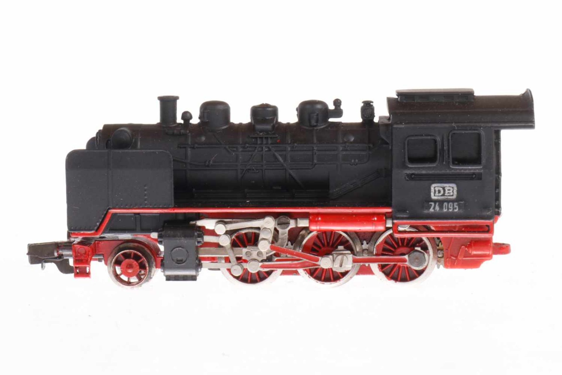 Rokal 1-C Dampflok "24 095", S TT, schwarz, ohne Tender, bespielt