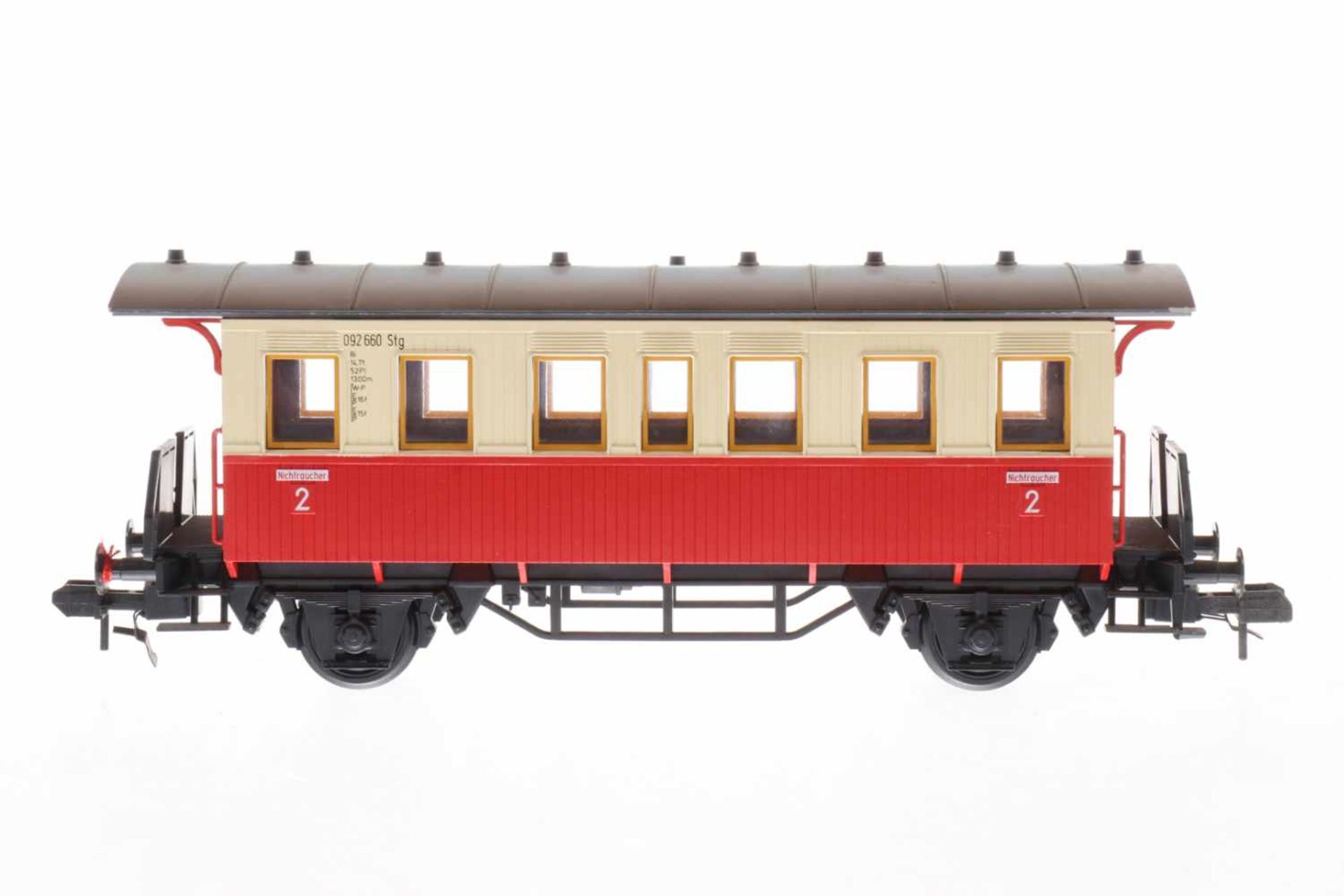 Märklin Personenwagen, S 1, creme/rot