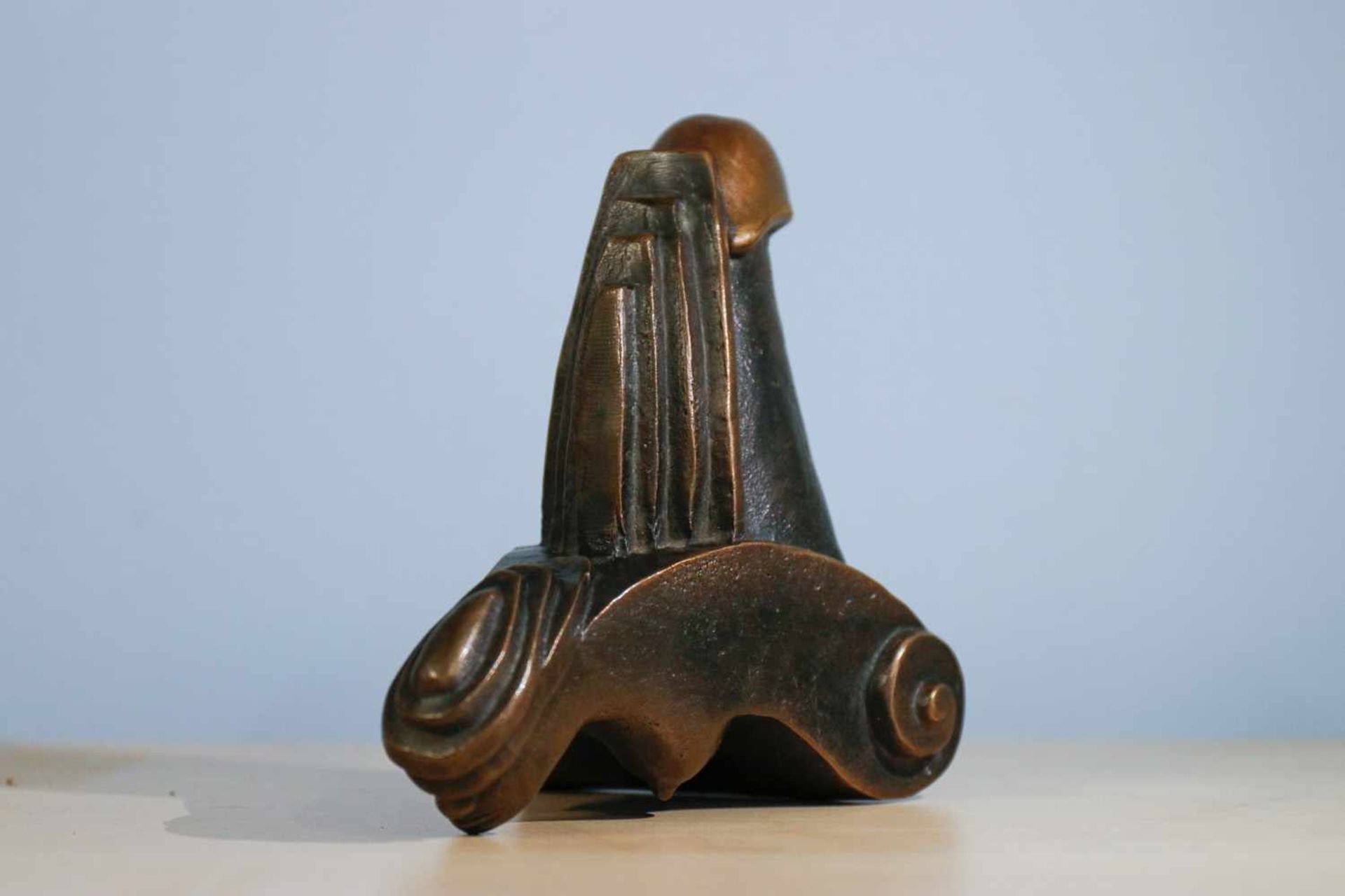 Tom Lehnigk, "Engel" Bronze 0/50, 2006, Erotika, 10 x 13,5 x 14 cm- - -22.50 % buyer's premium on - Image 3 of 5