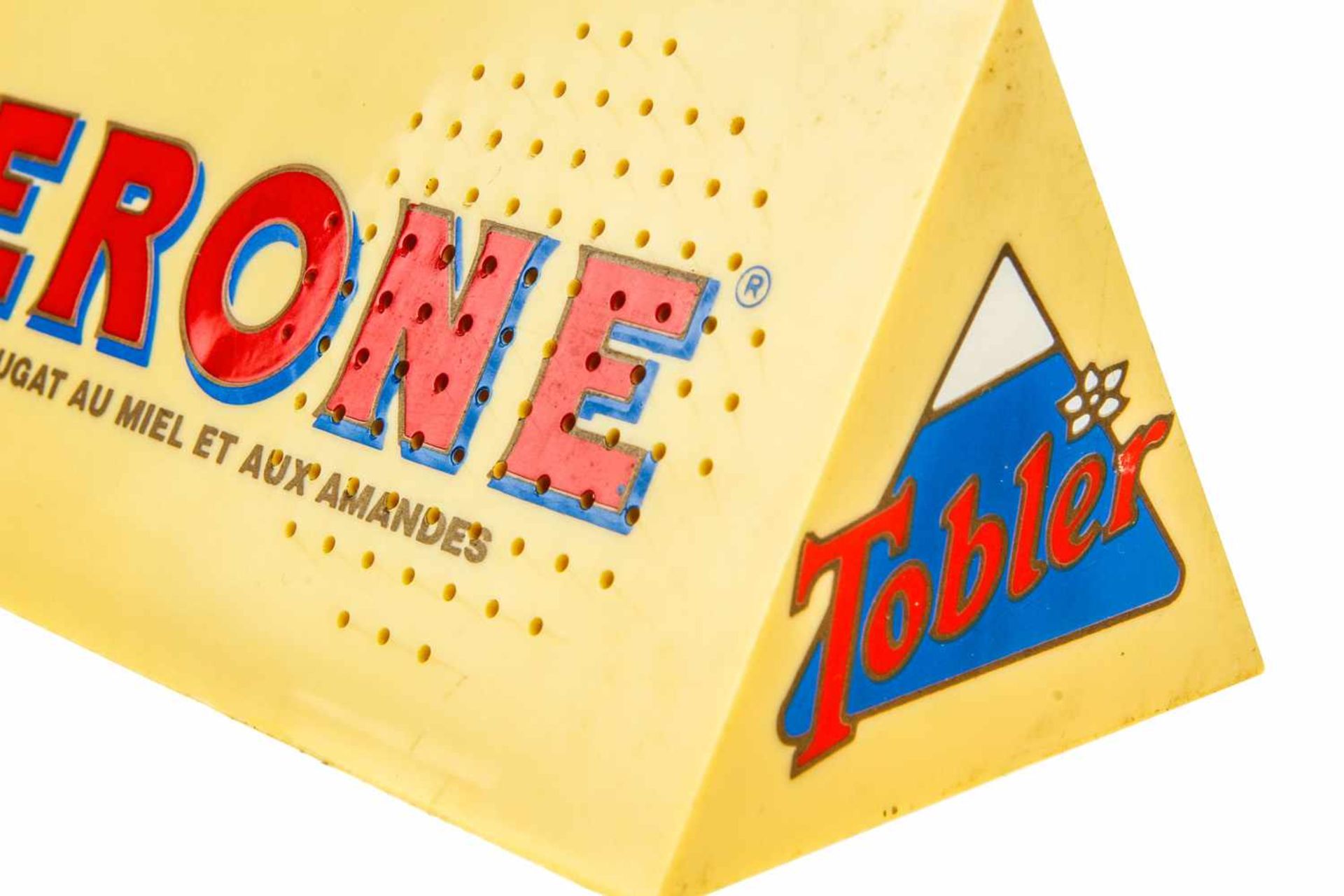 Werbe-Radio in Form eines Toblerone-Riegels, Länge 21 cm- - -22.50 % buyer's premium on the hammer - Bild 4 aus 4