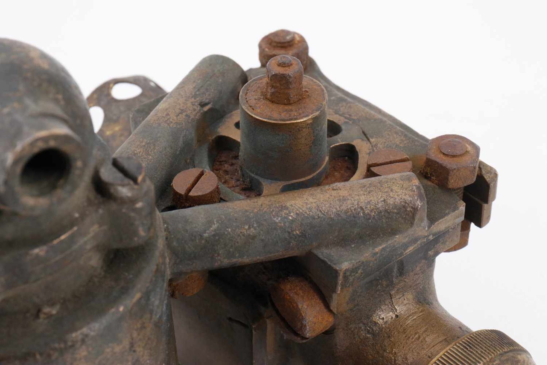 Bronzevergaser, für Uralt-Automobil, Länge 18 cm, selten- - -22.50 % buyer's premium on the hammer - Bild 2 aus 4
