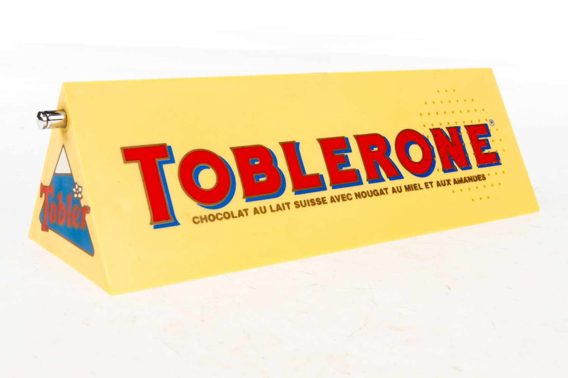 Werbe-Radio in Form eines Toblerone-Riegels, Länge 21 cm- - -22.50 % buyer's premium on the hammer - Bild 2 aus 4