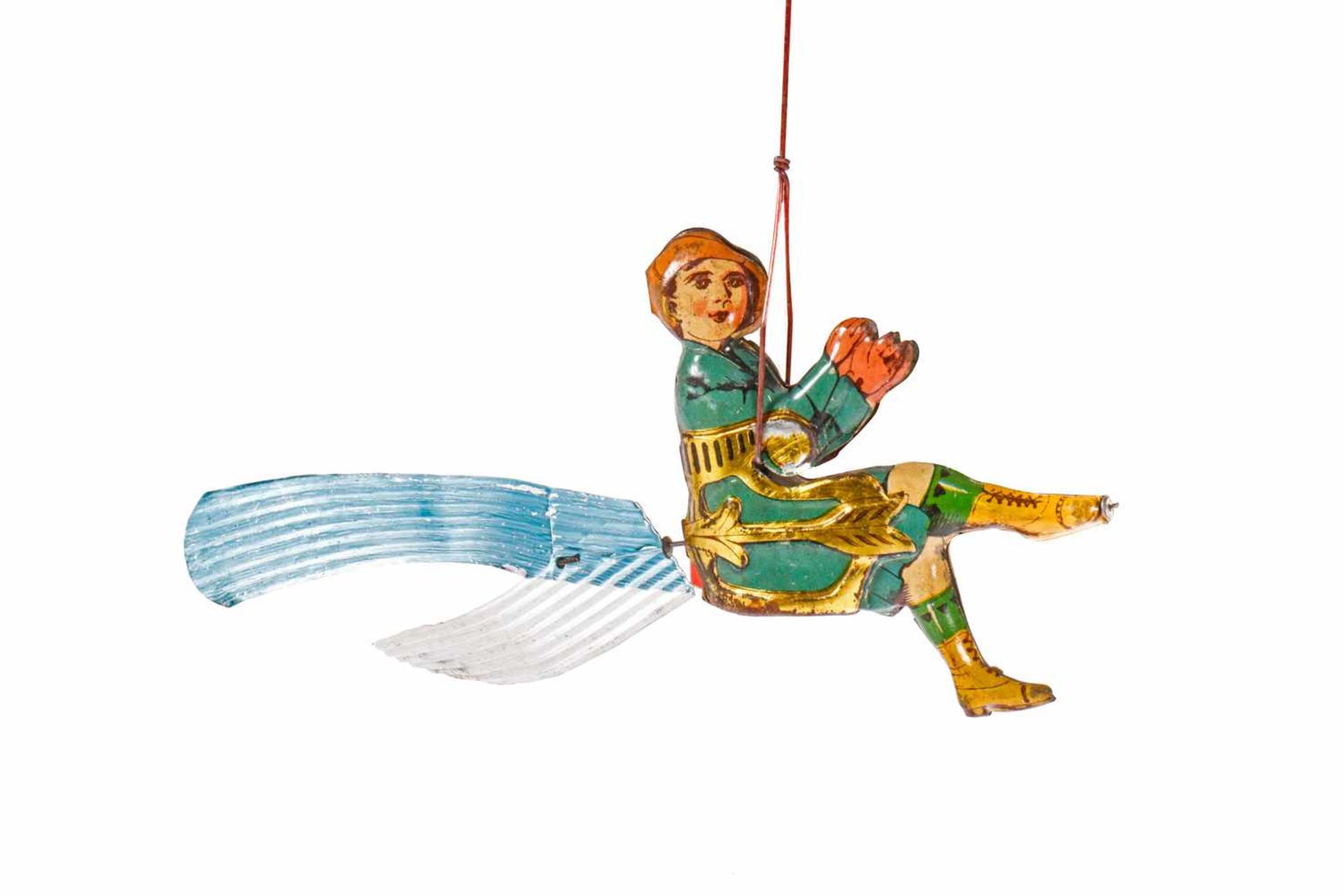 Cardini Kirmes-Karussell "Giostra Volante" Nr. 57, mit 6 Propeller-Gondeln und Kindern, mit - Bild 6 aus 6