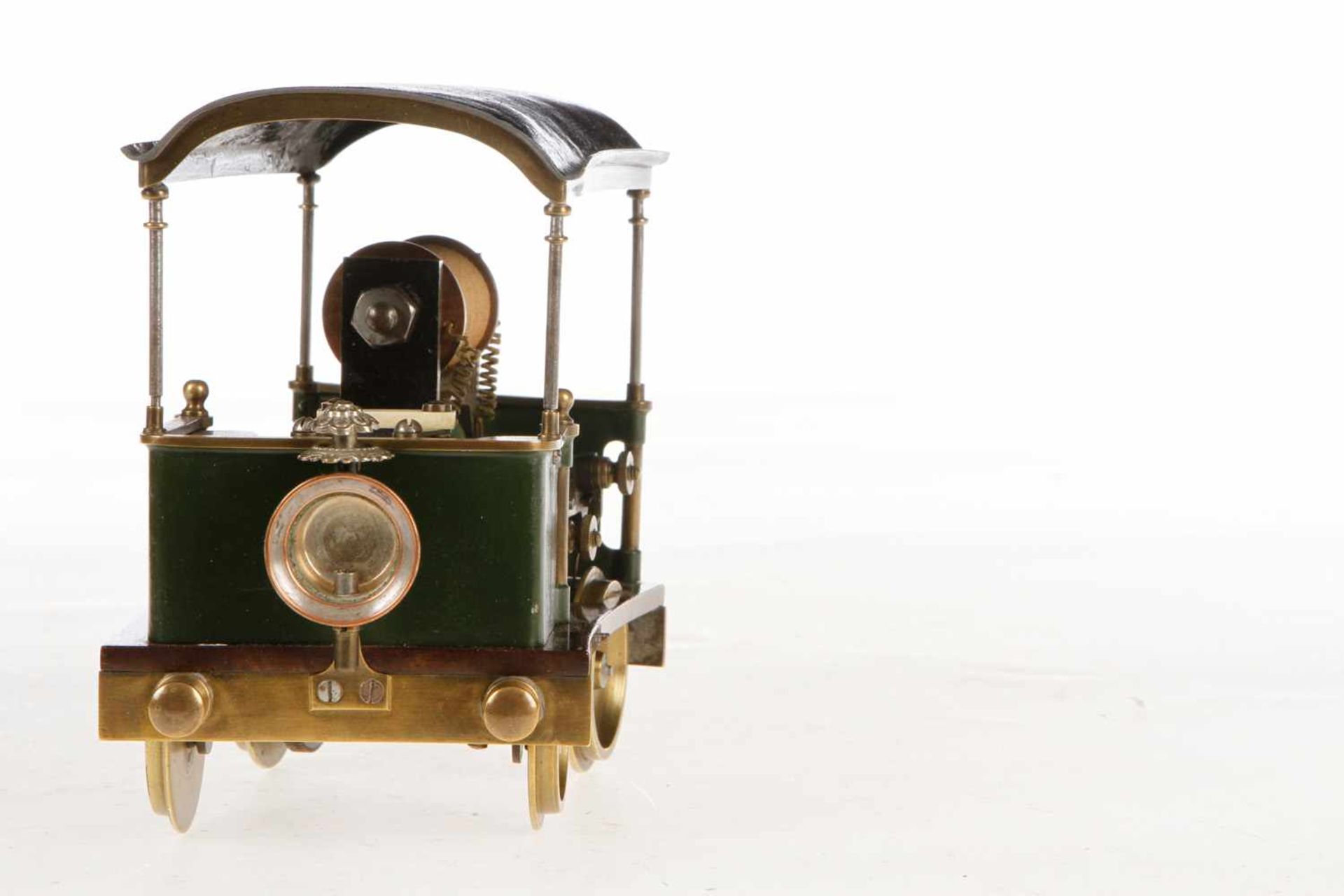 Elektrischer Motorwagen, Frankreich, um 1900, Spurweite 70 mm, für Kurvenfahrt, konstruierte, - Bild 9 aus 10