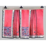 CHINESE EMBROIDERED SILK SKIRT