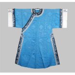 CHINESE SILK WOMAN'S ROBE