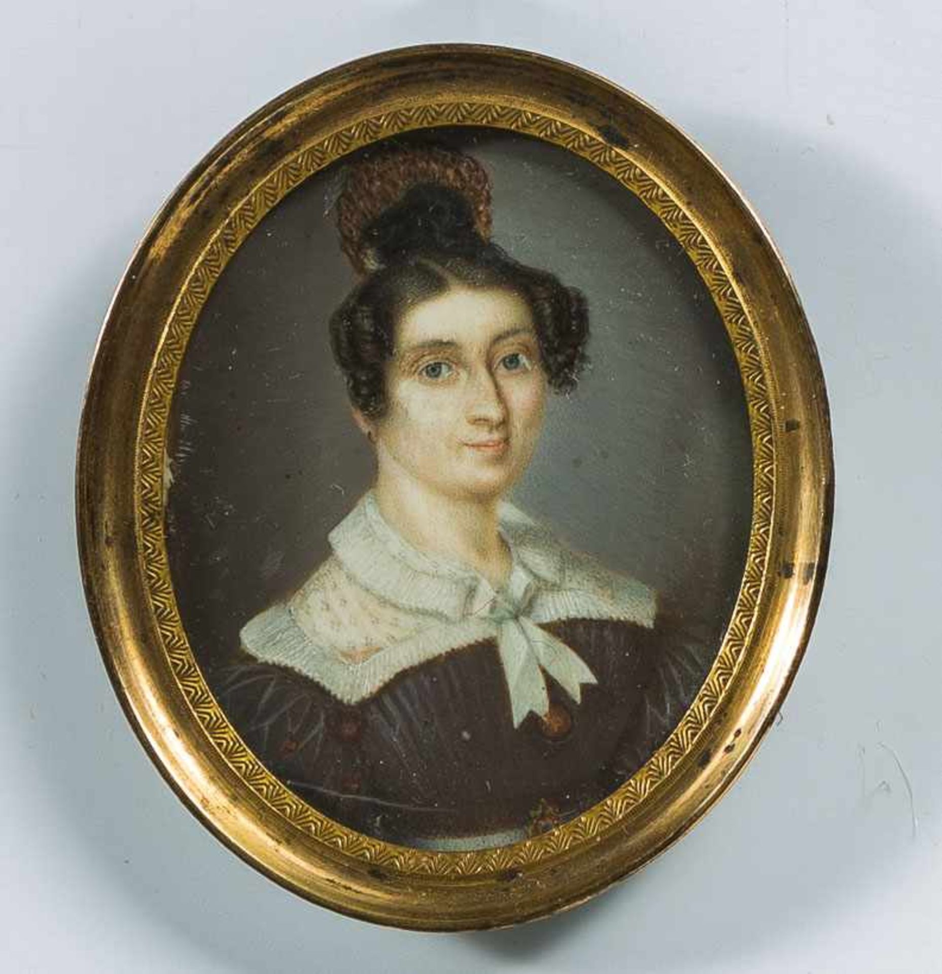 Italienischer Miniaturist (um 1829)Marianne Bernardgeb. Tesio, Gemahlin des Simon Bernard. Im
