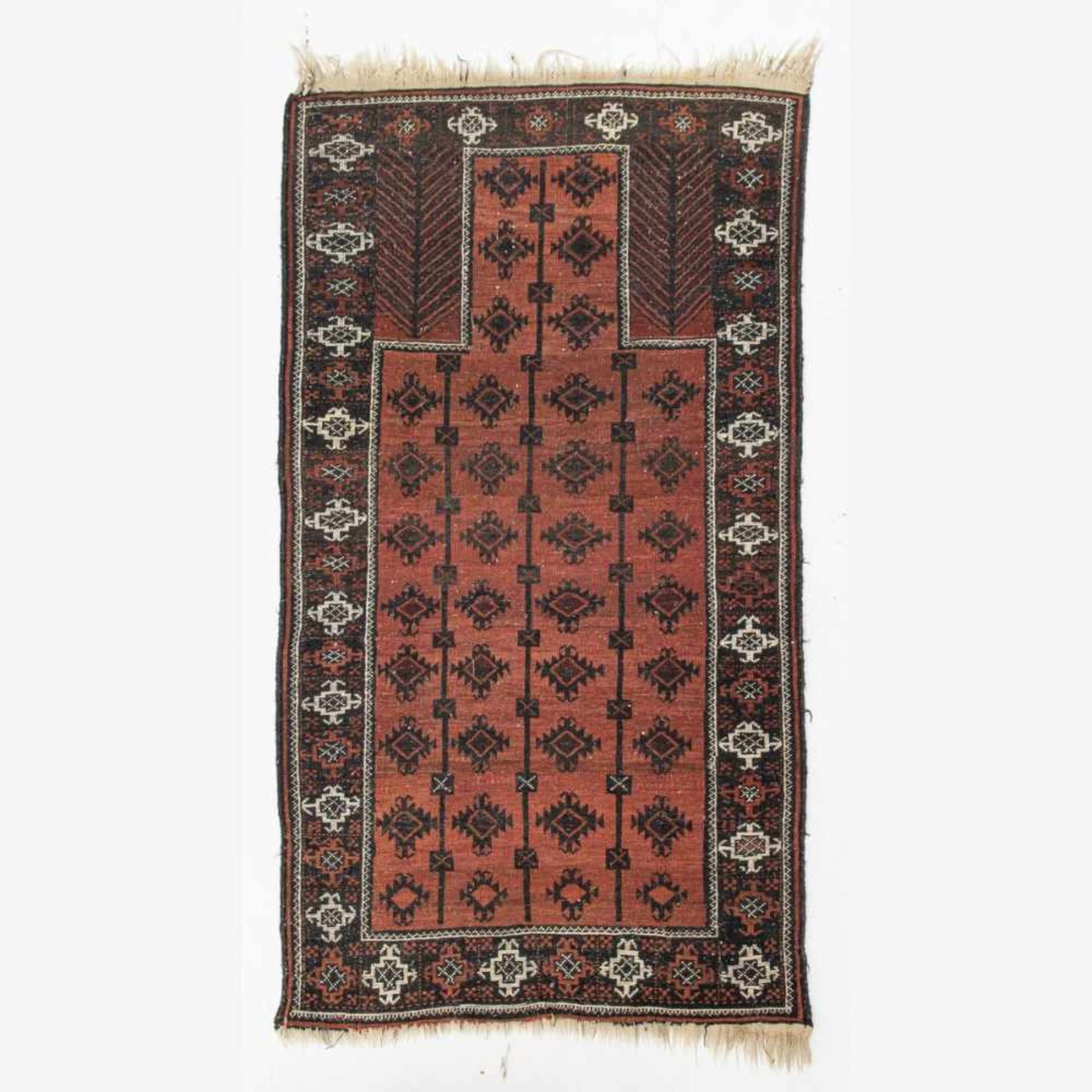 Afghan GebetGr. ca. 138/77 cm(58382) - Bild 3 aus 3