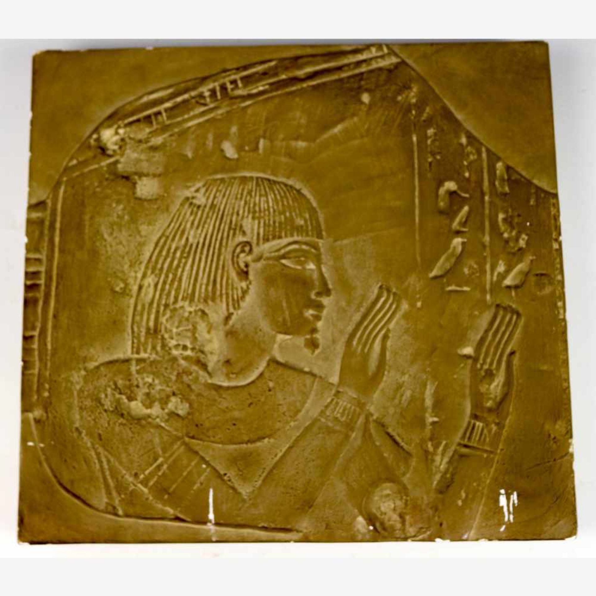 Gipsformerei Staatliche Museen zu BerlinBetender MannGipsabguss nach einem altägyptischen Relief des