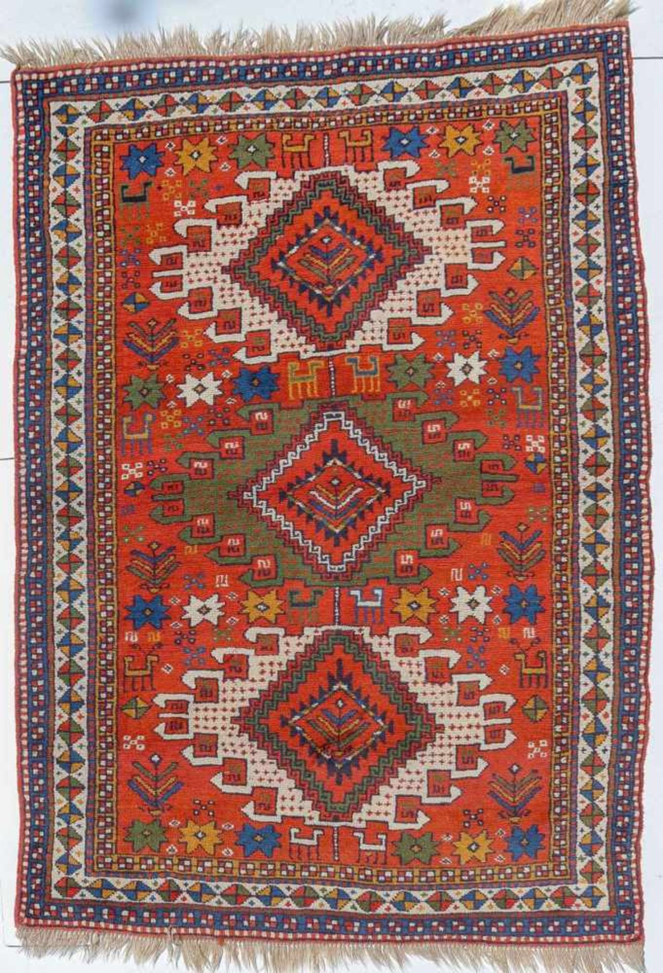 KasakGr. ca. 183/123 cm(57775)- - -20.00 % buyer's premium on the hammer price19.00 % VAT on buyer's