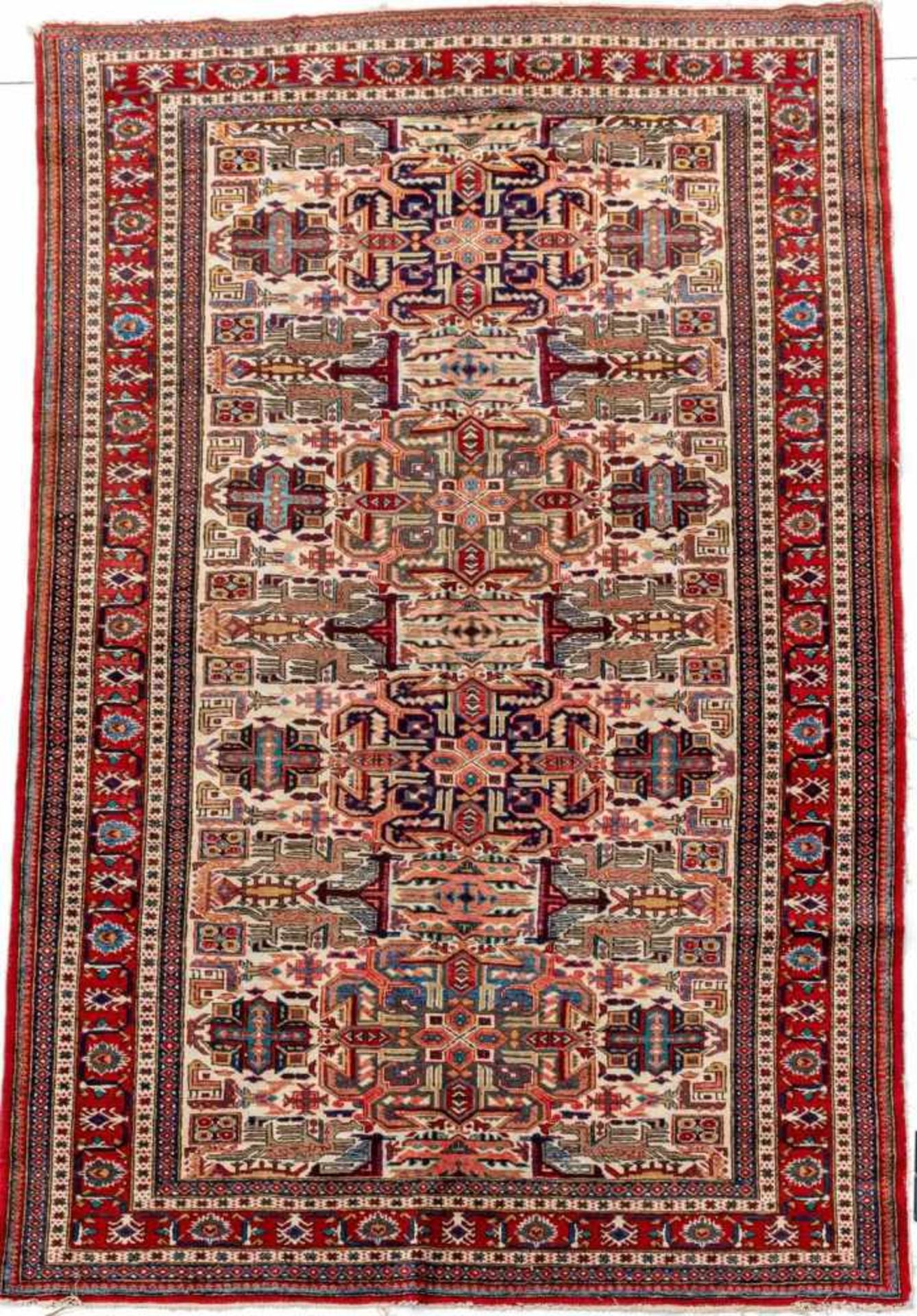 KasakGr. ca. 256/164 cm(58581)- - -20.00 % buyer's premium on the hammer price19.00 % VAT on buyer's