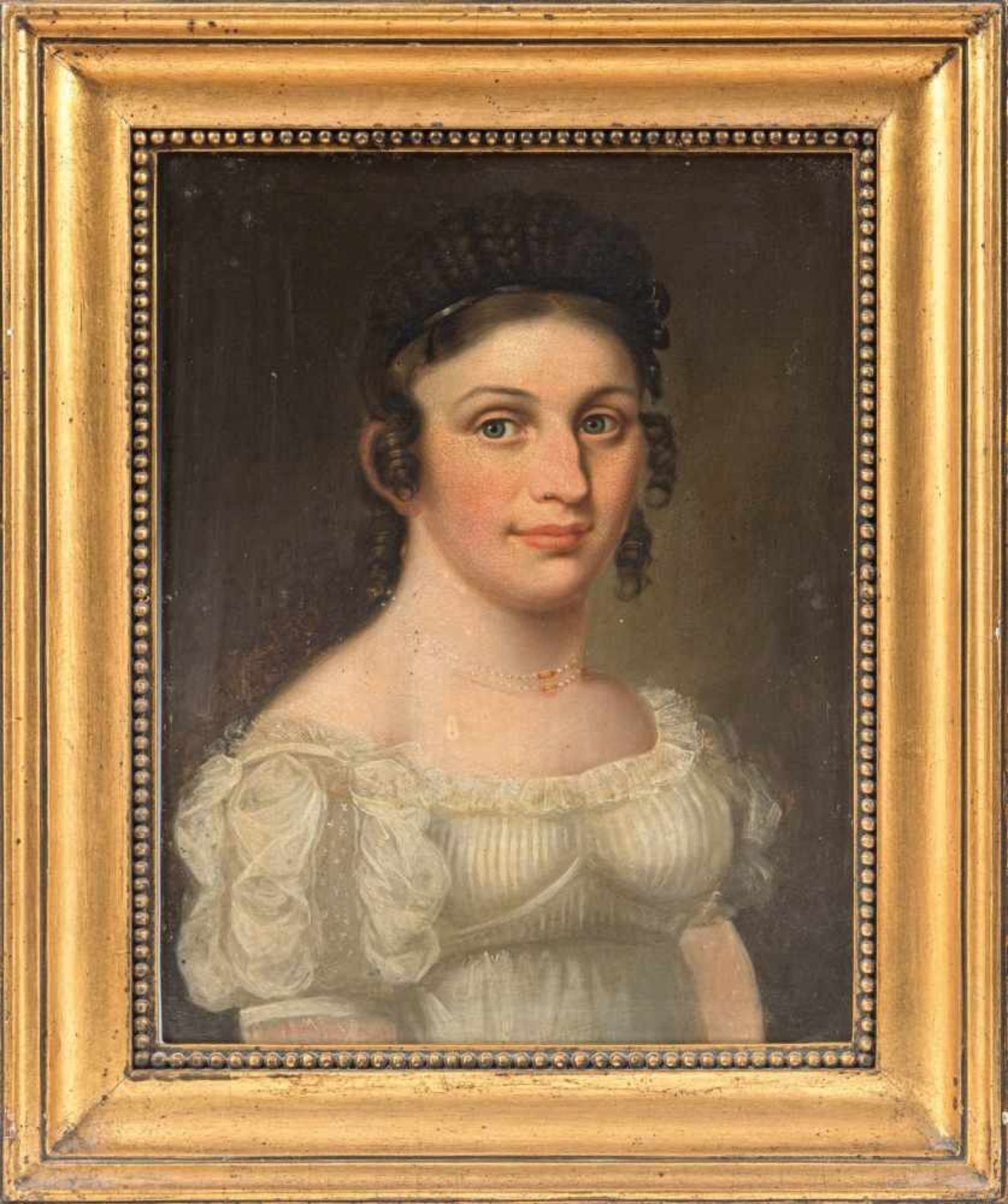 Bremer Porträtist (um 1815/16)Anna Geneta Stockmeyer,geb. Sengstack (1796-1823), in weißem