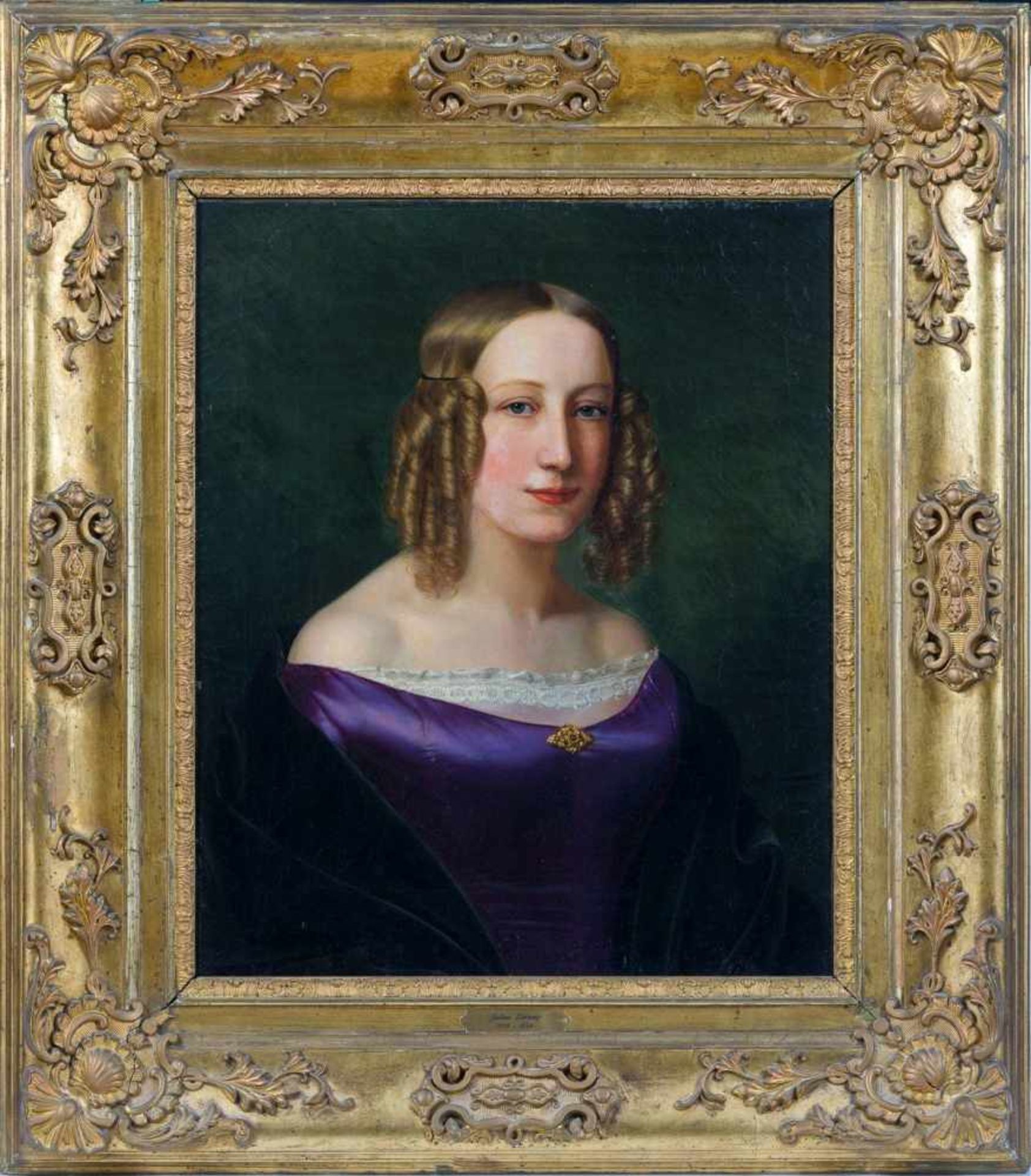 Döring, Julius (Dresden, Mittau 1818-1898)Agnes von MangoldtGeb. von Reiboldt (1817-1901) in