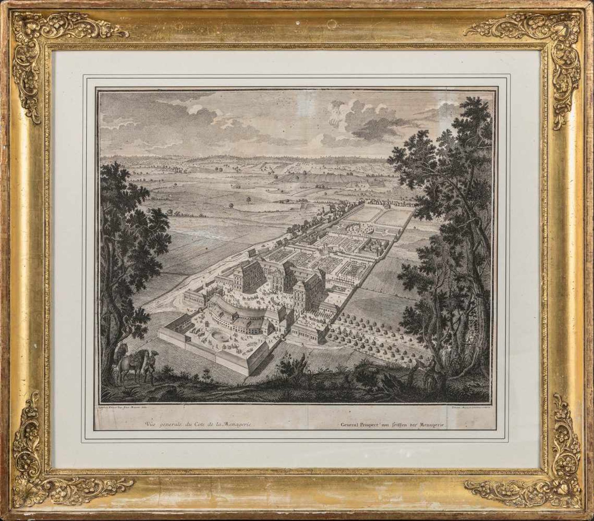 Corvinus, Johann August (Leipzig, Augsburg 1682-1738)Schloss Pommersfelden bei Bambergum 1730/40"