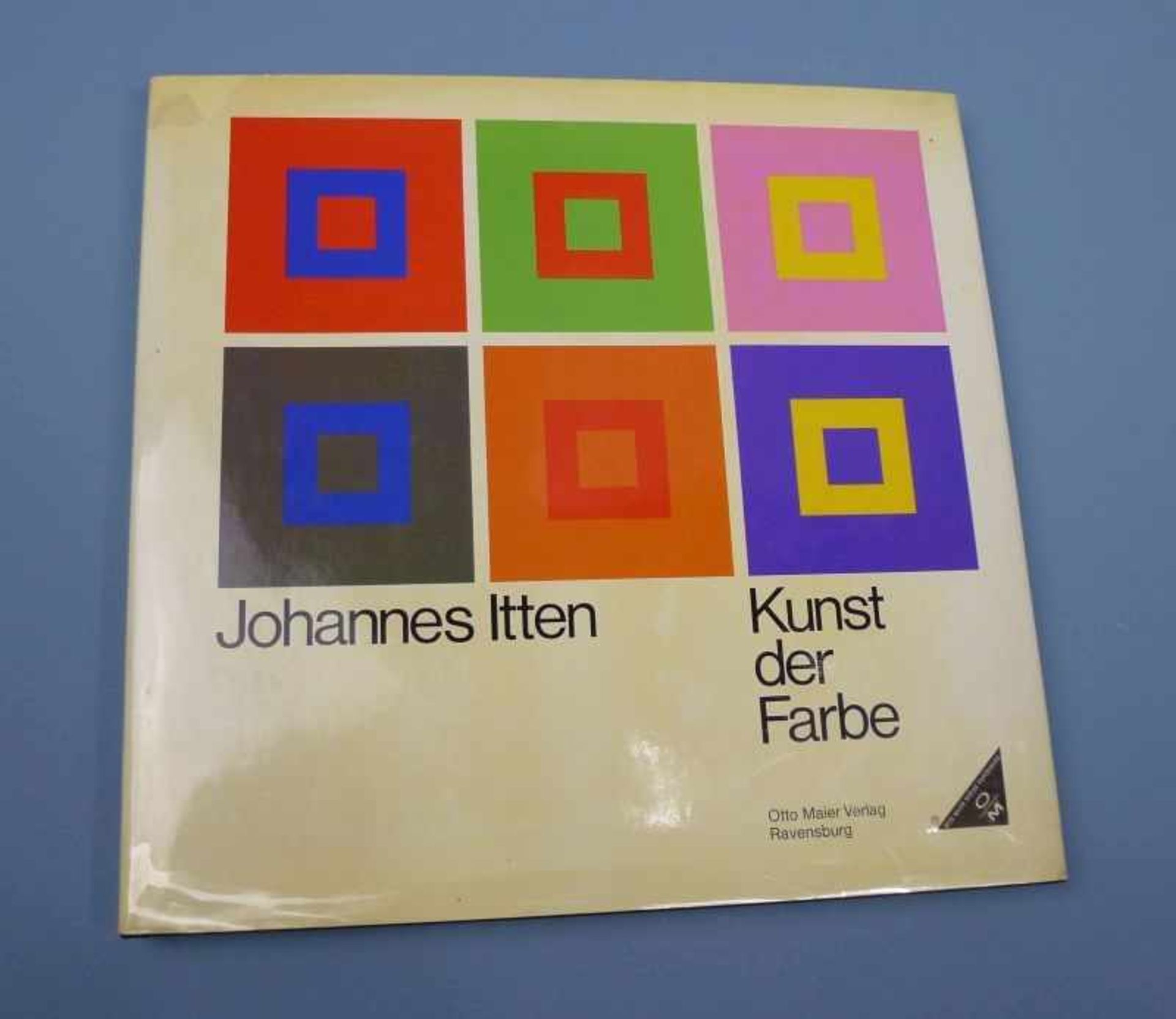 Johannes Itten, Kunst der Farbe Otto Maier Verlag Ravensburg, 5. Auflage 1961,Schutzeinband vergilbt