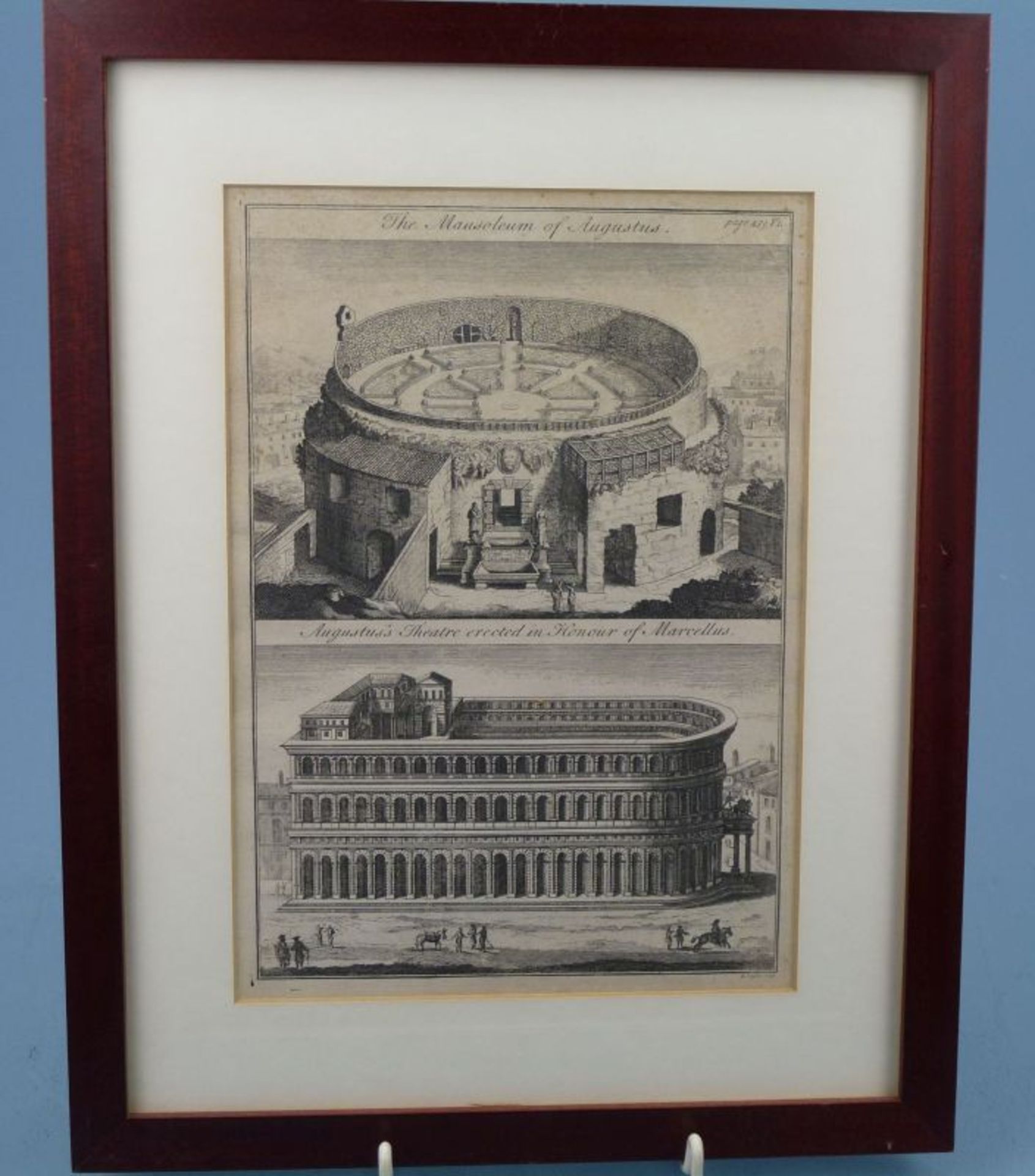''The Mausoleum of Augustus''''The Mausoleum of Augustus''Isaak Basire (1740-68) Kupferstich des