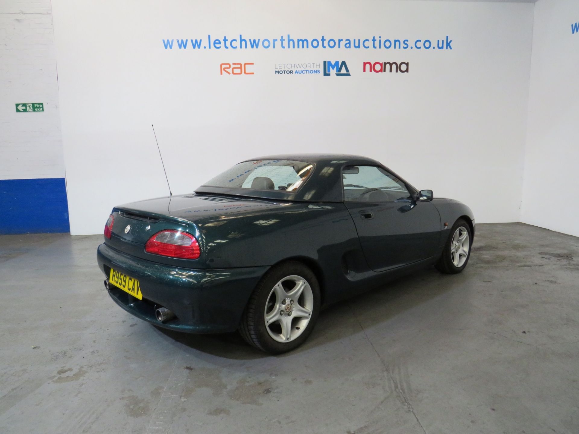 1997 MG MGF 1.8i VVC - 1796cc - Image 6 of 9