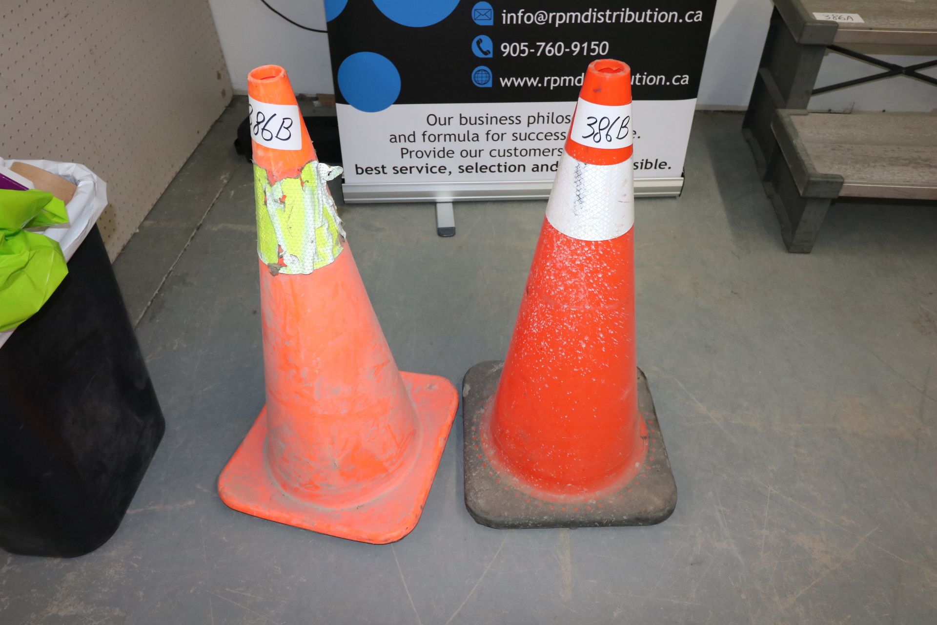 Lot 2 Safety Pylons