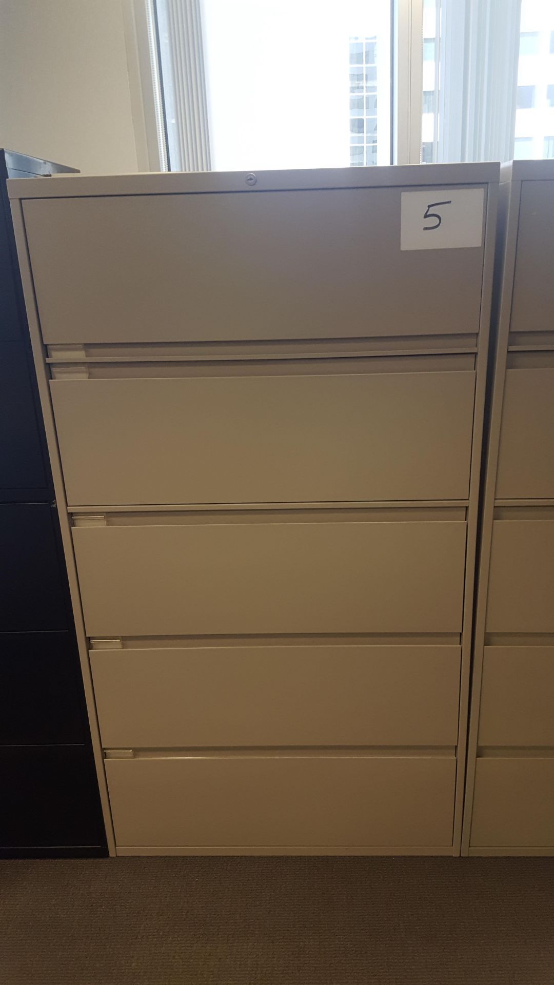 5 Drawer 36" Lateral Filing Cabinet