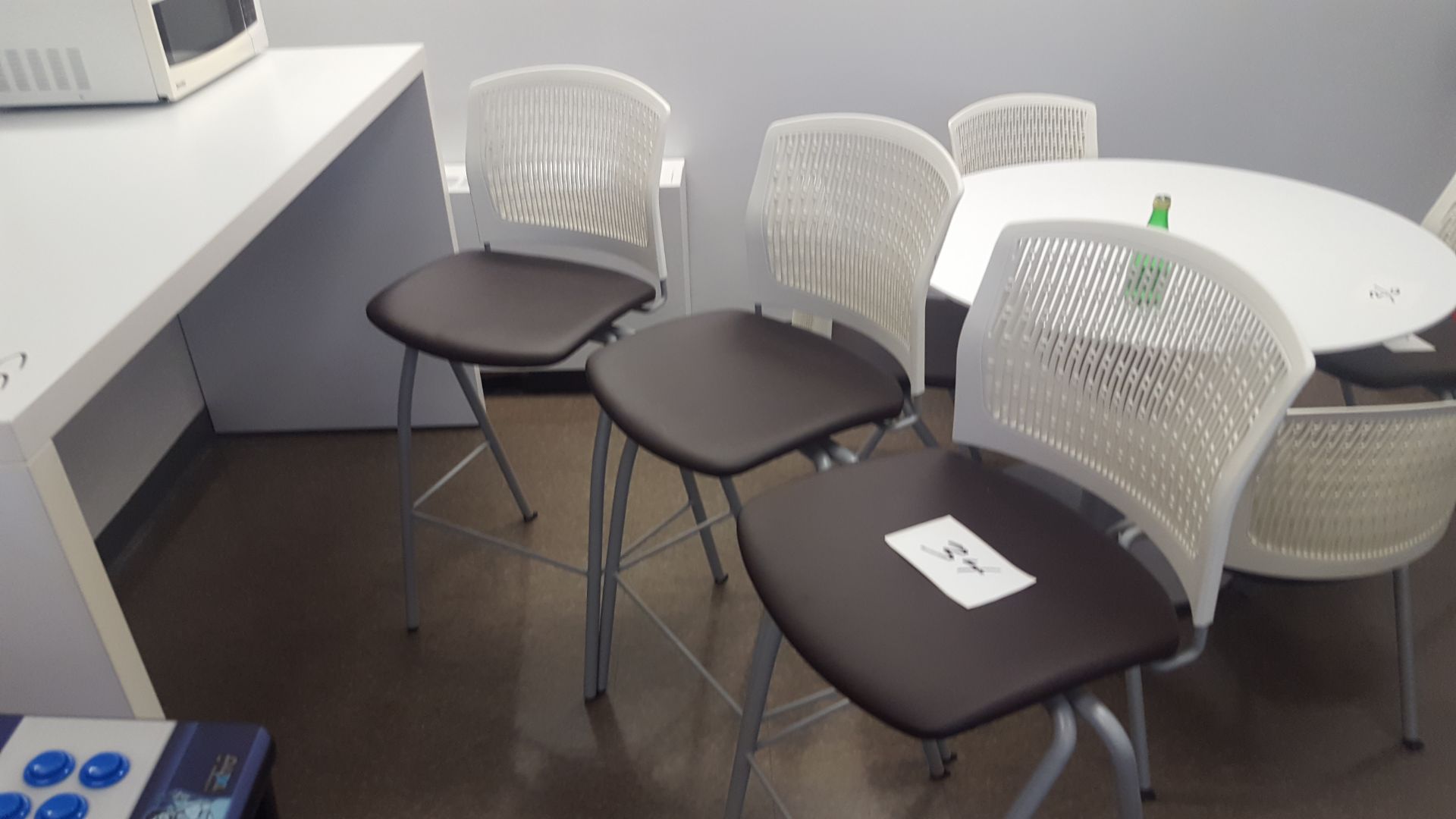 White and Black Stools