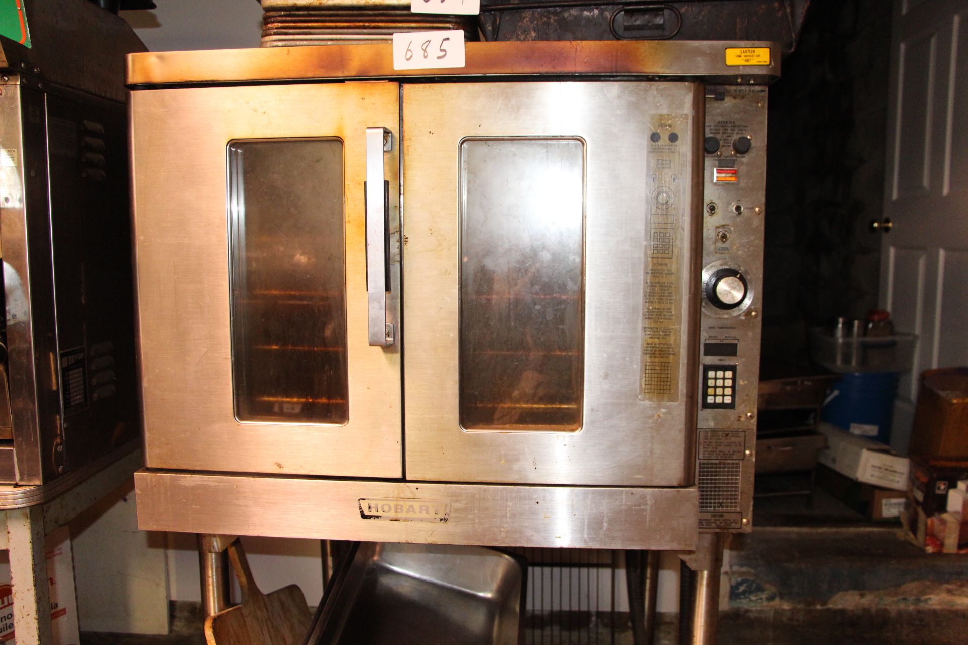 Hobart electric convection oven