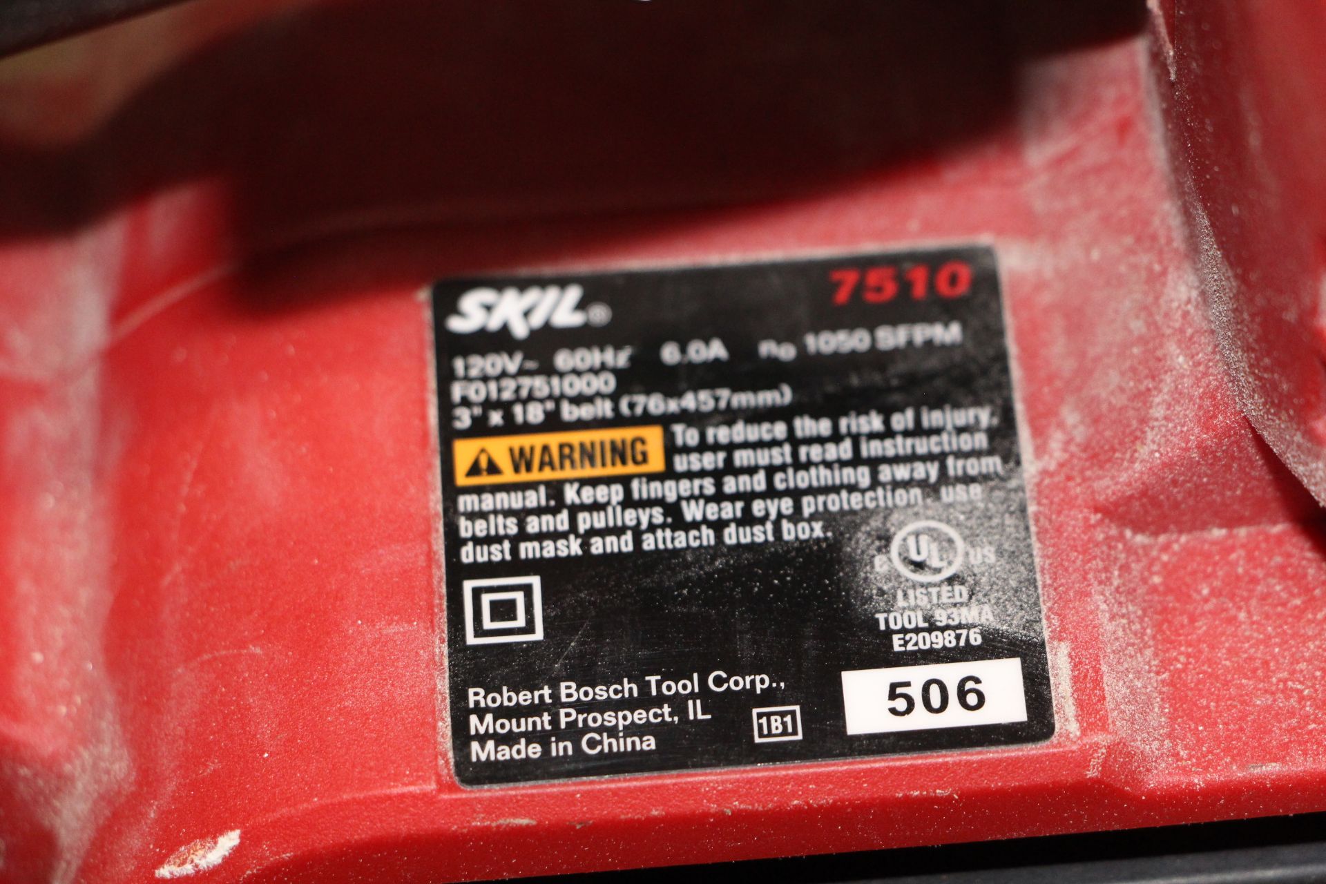 Skil 7510 electric belt sander - Image 2 of 2