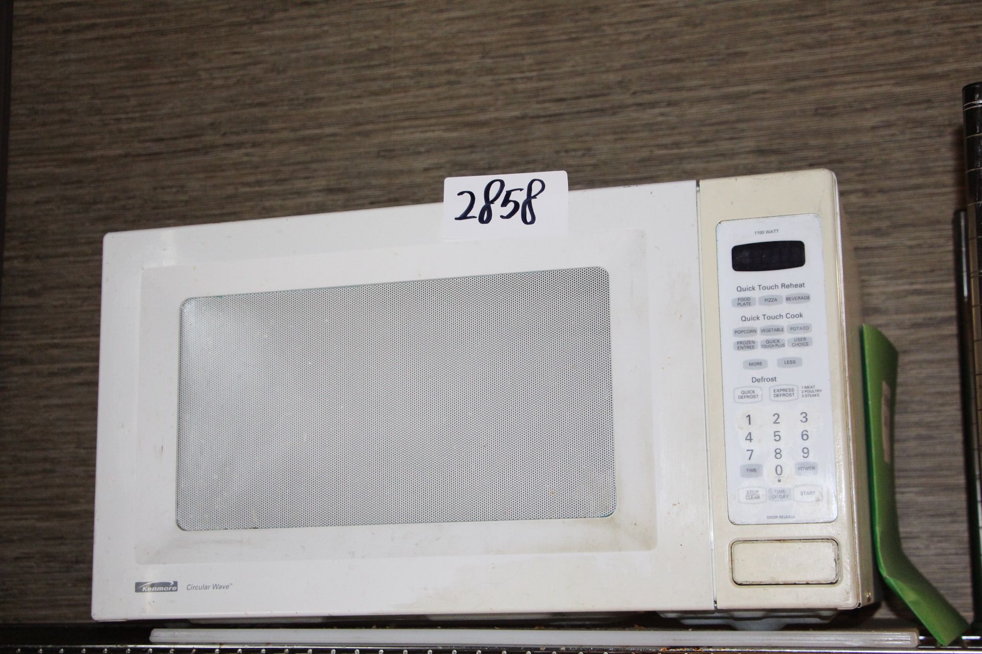 Kenmore microwave oven