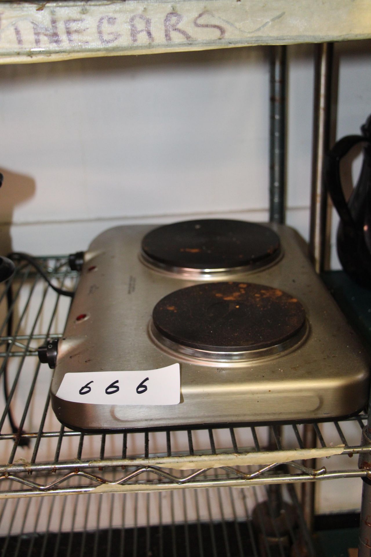 Rival electric dual stove top