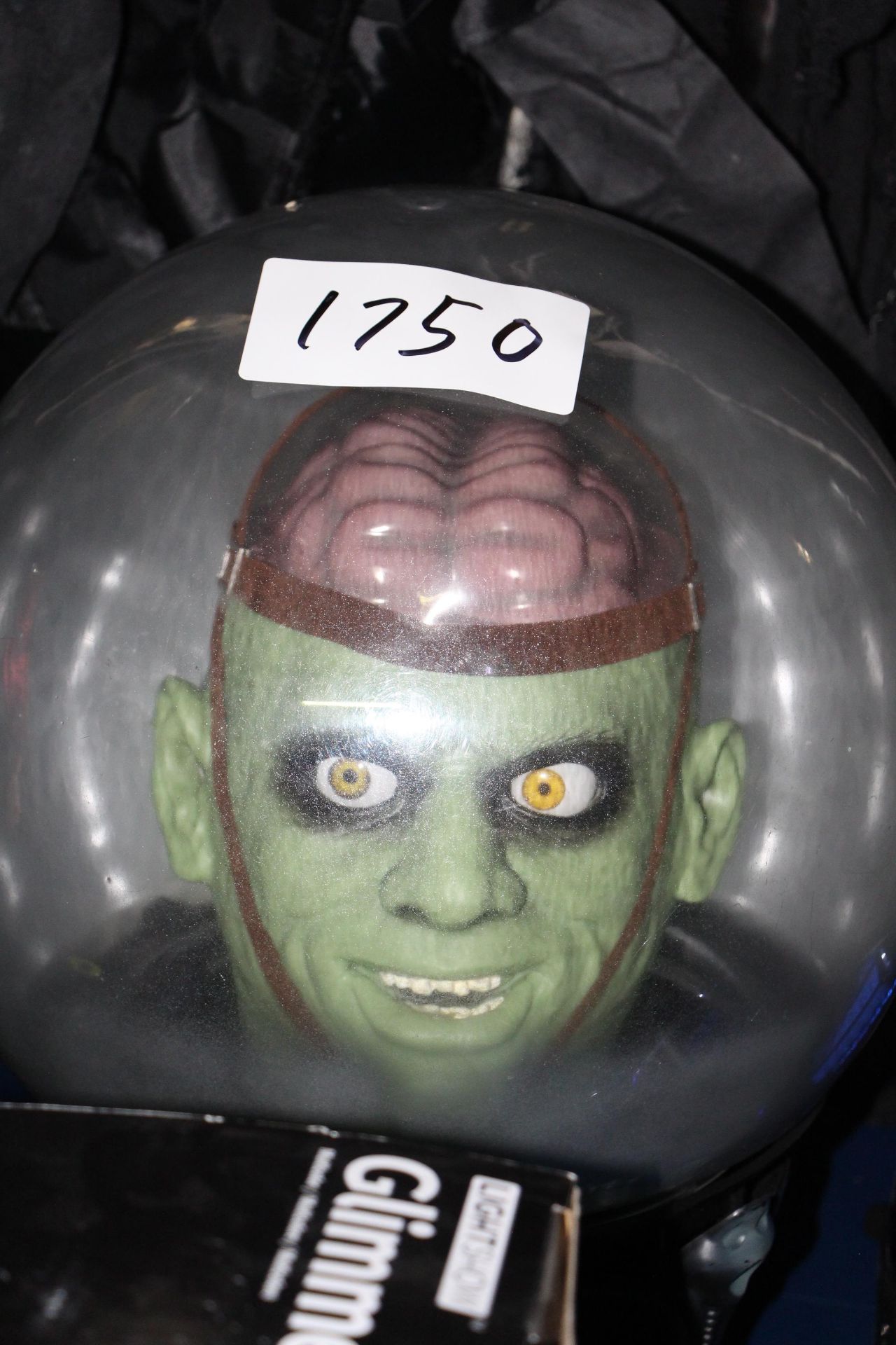 Halloween décor - head in sphere