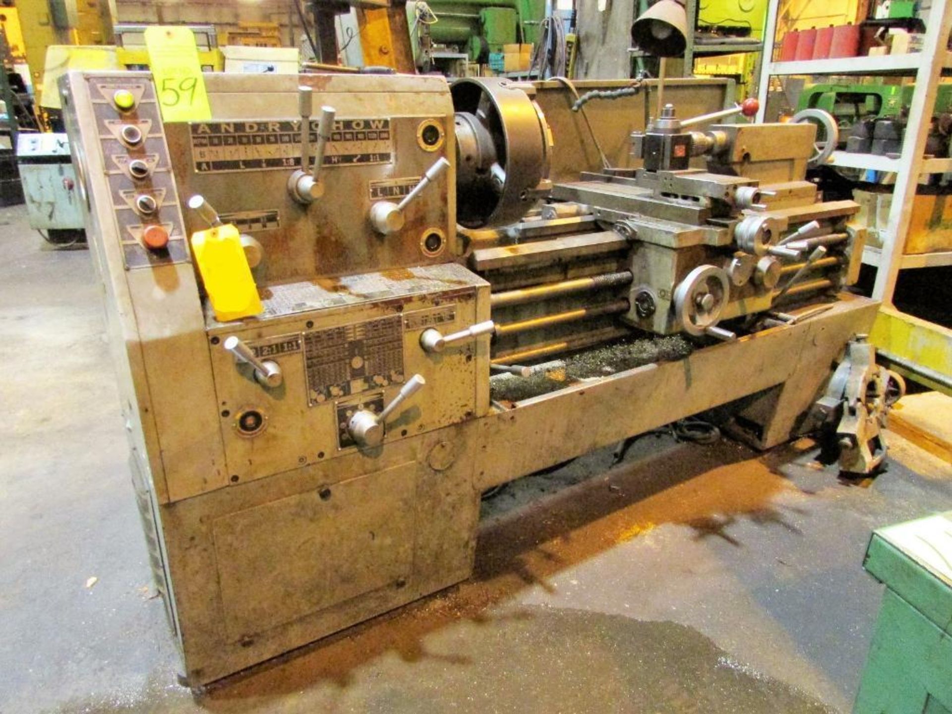 Andry Chow Model TUG-40 16"x40" Lathe