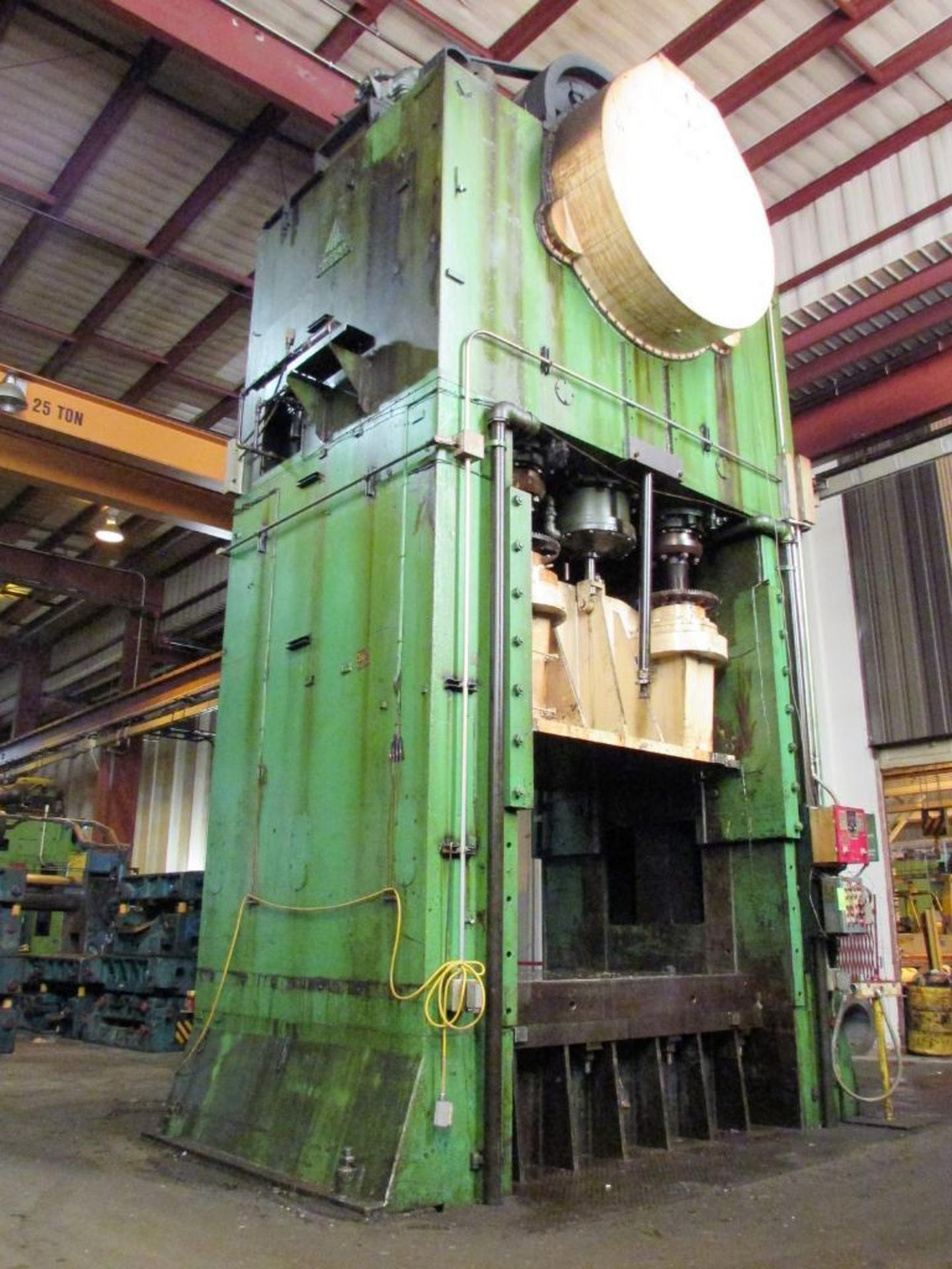 Clearing F41500-108 1,500 Ton Four Point Straight Side Press
