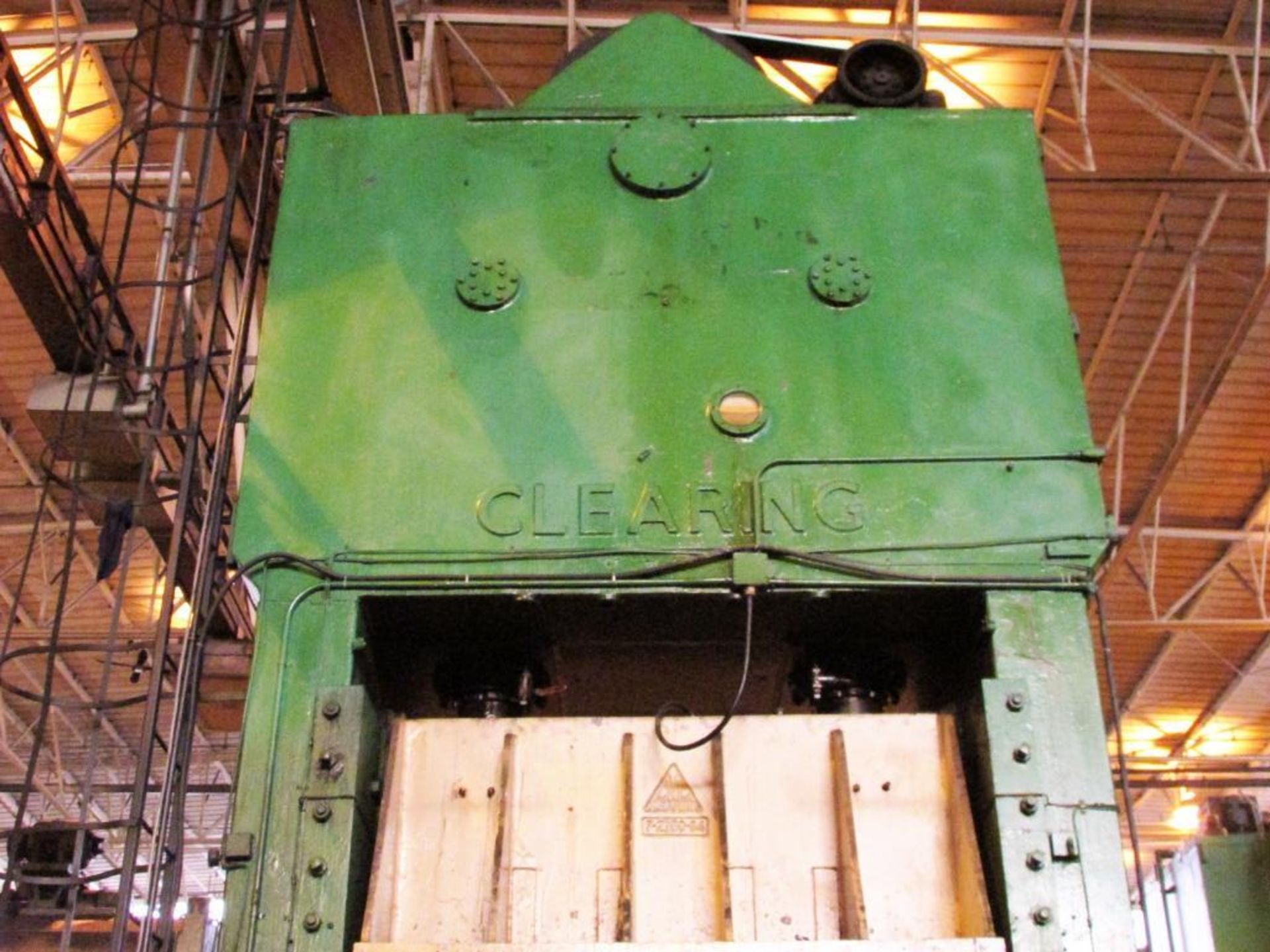Clearing F2-350-84 350 Ton Two Point Eccentric Straight Side Press - Image 3 of 17