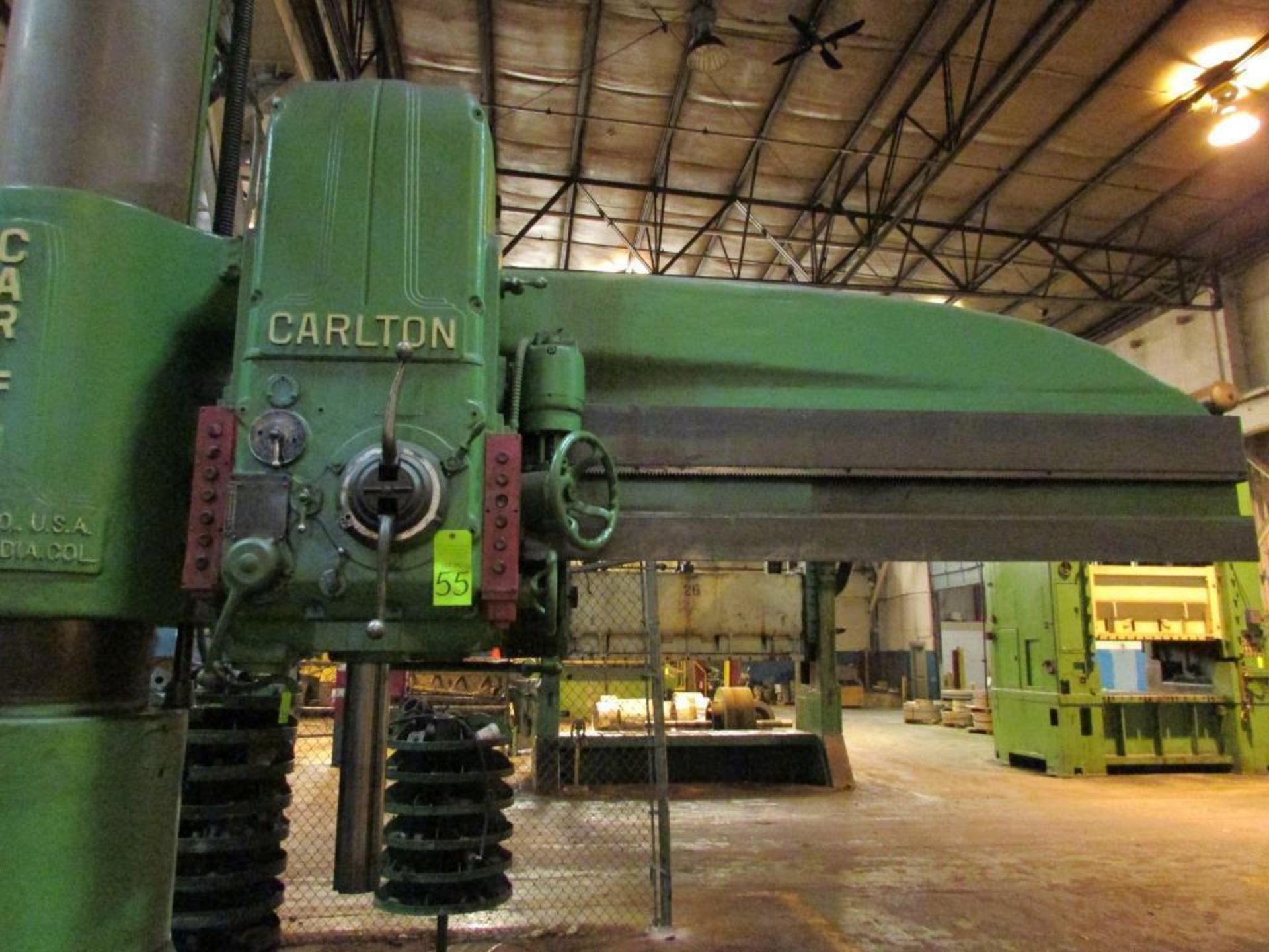 Carlton 8' x 19" Radial Arm Drill - Image 7 of 9