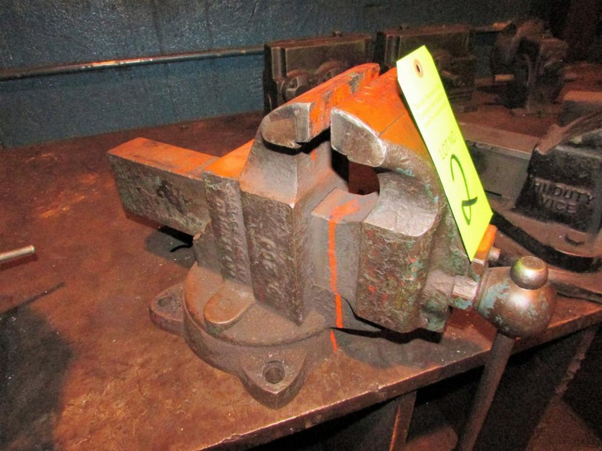 Chas Parker Co. Model No. 208 5" Benchtop Vise