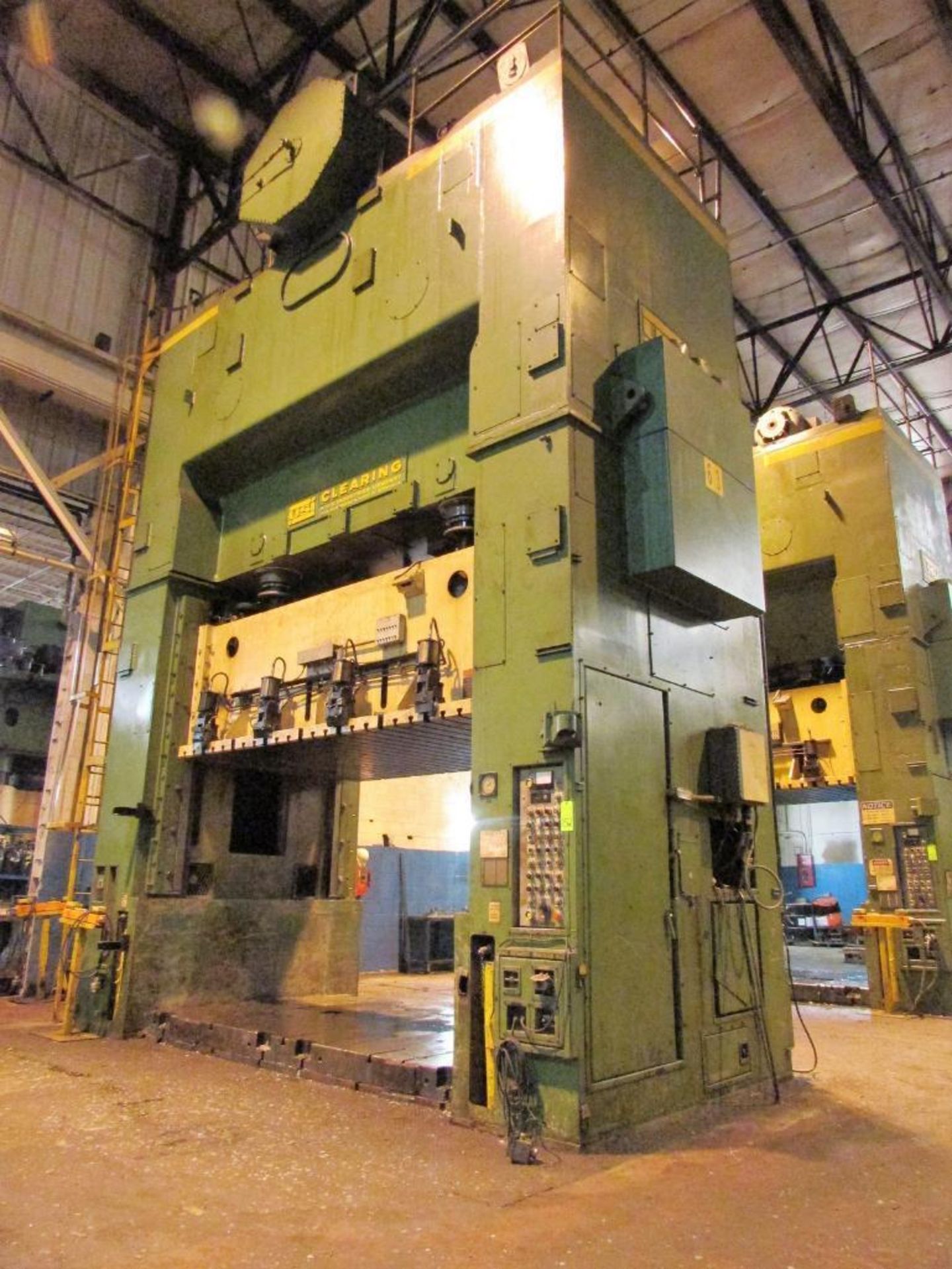 USI Clearing SE4-500-144-84 500 Ton Four Point Straight Side Press