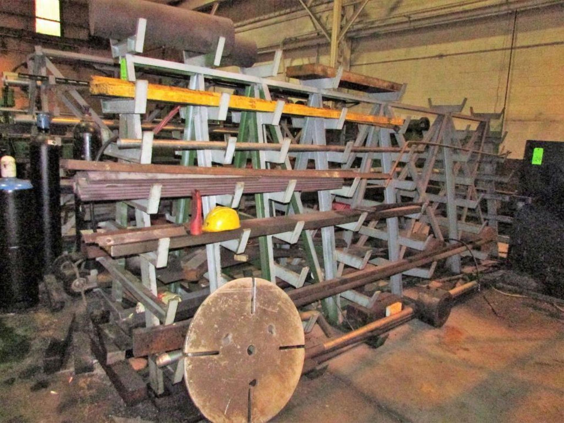 Cantilever and Steel Racks with Assorted Steel Stock