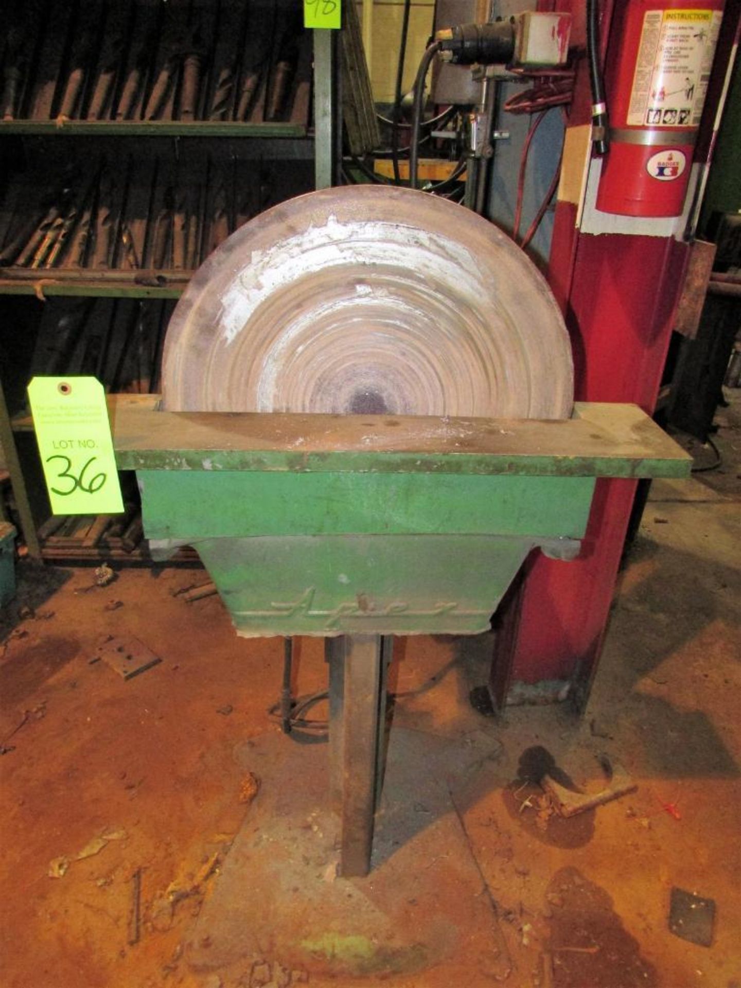 Apex 20" Pedestal Disc Sander/ Grinder - Image 2 of 3