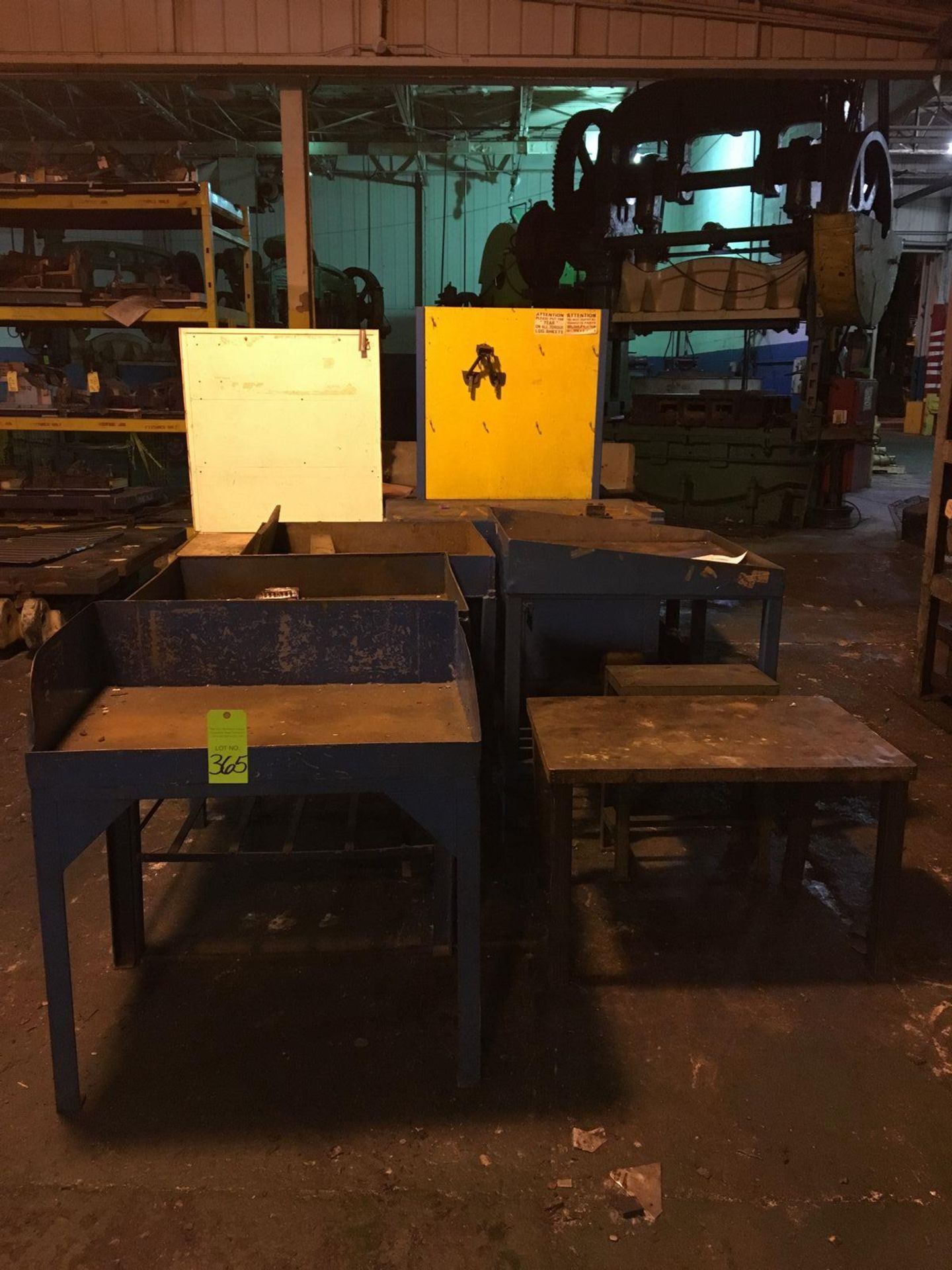 Assorted Steel Tables and Work Benches - Image 2 of 3