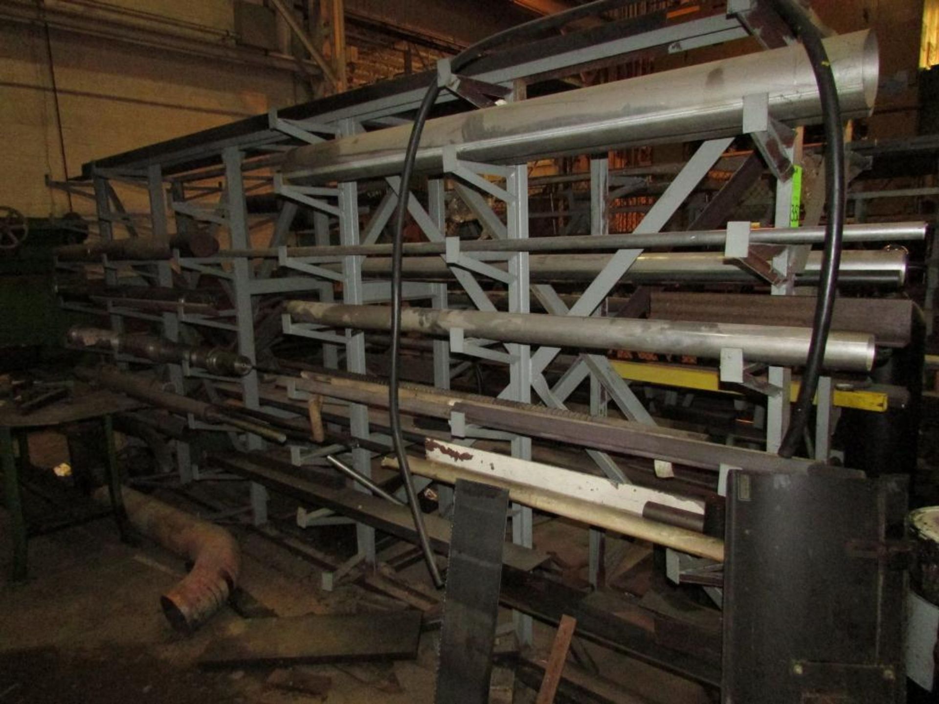 Cantilever and Steel Racks with Assorted Steel Stock - Image 4 of 6