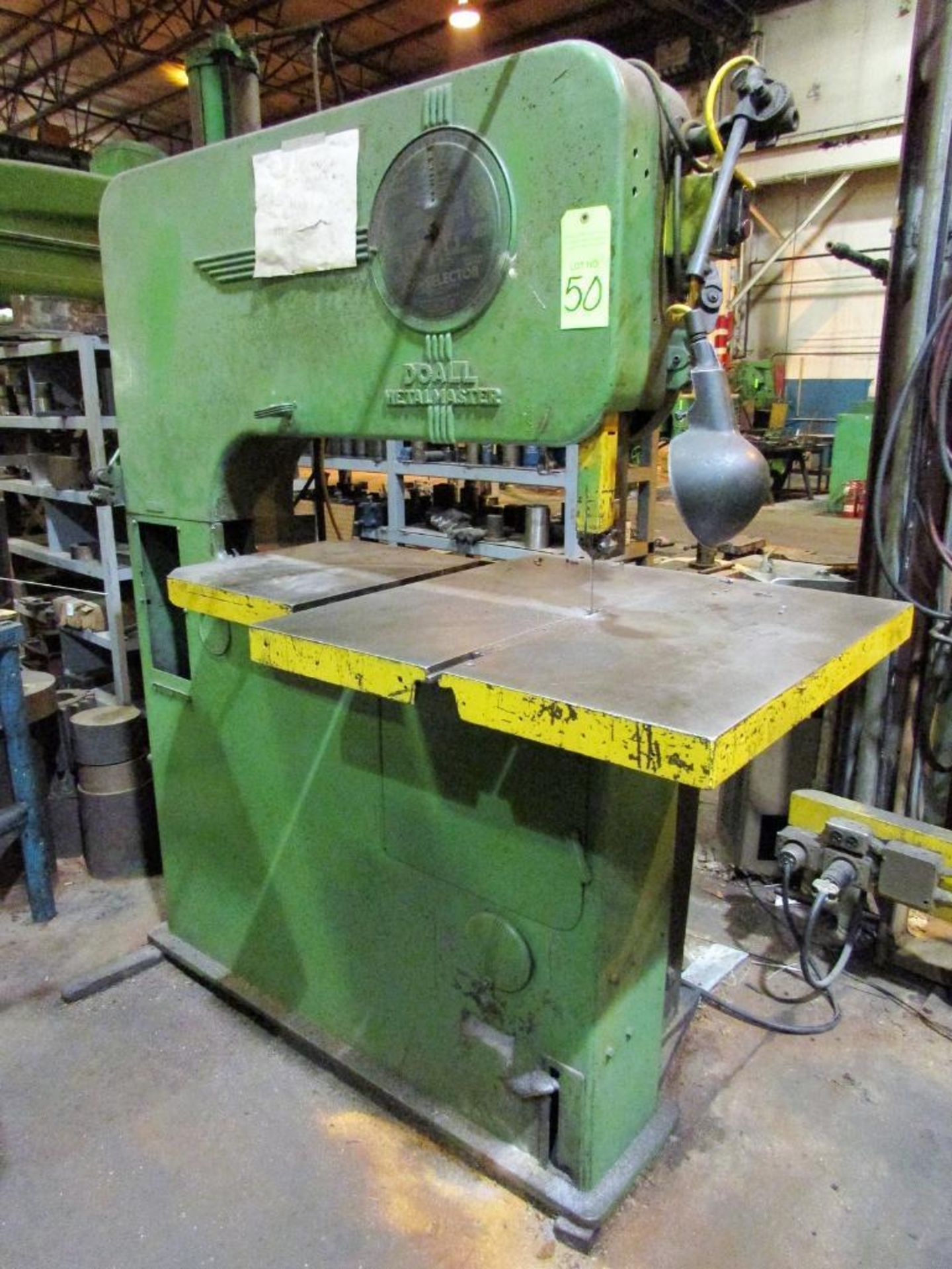 DoAll Model Metal Master 36" Vertical Band Saw